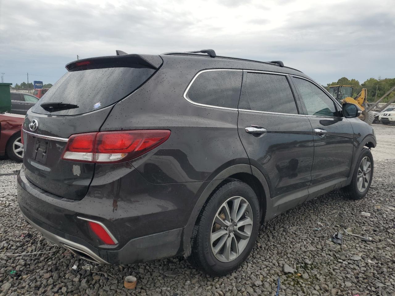 2017 Hyundai Santa Fe Se Угольный vin: KM8SN4HF0HU197147