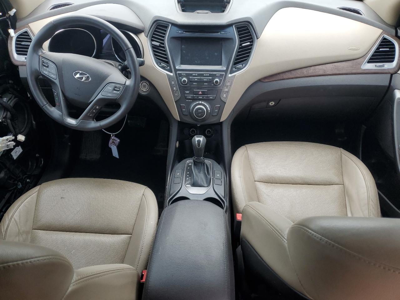 2017 Hyundai Santa Fe Se Угольный vin: KM8SN4HF0HU197147
