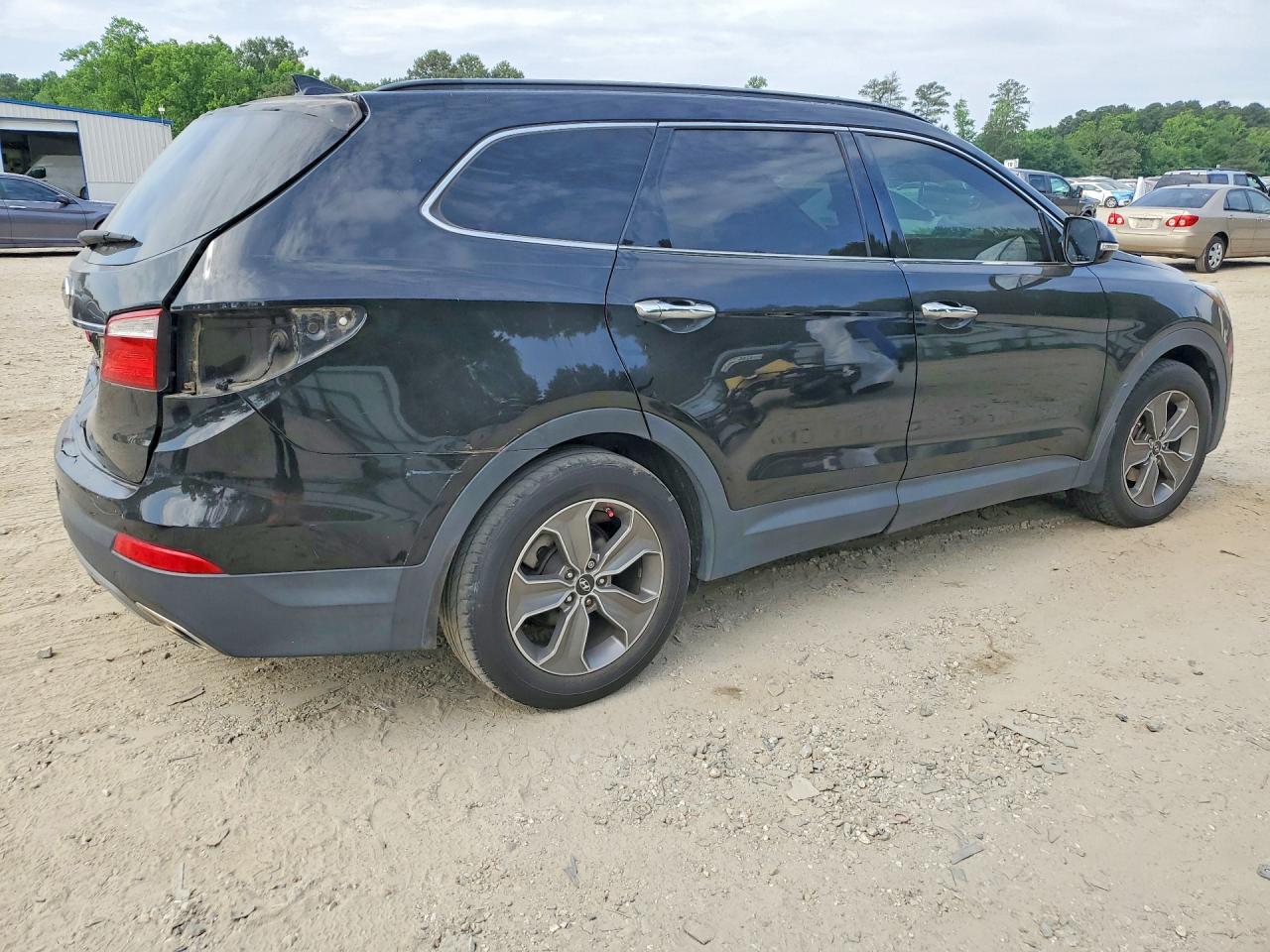 2013 Hyundai Santa Fe Gls Black vin: KM8SN4HF1DU018463