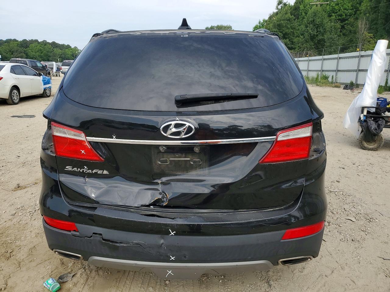 2013 Hyundai Santa Fe Gls Black vin: KM8SN4HF1DU018463