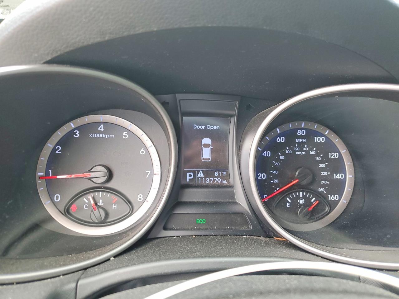 2013 Hyundai Santa Fe Gls Black vin: KM8SN4HF1DU018463