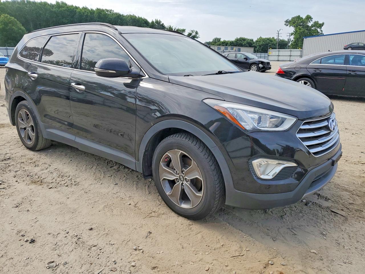 2013 Hyundai Santa Fe Gls Black vin: KM8SN4HF1DU018463