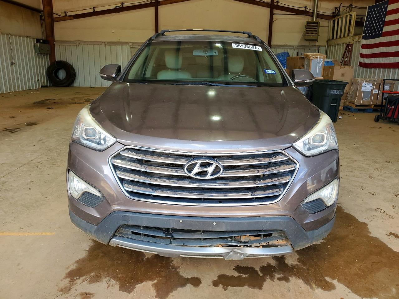 2013 Hyundai Santa Fe Gls Brown vin: KM8SN4HF1DU027809