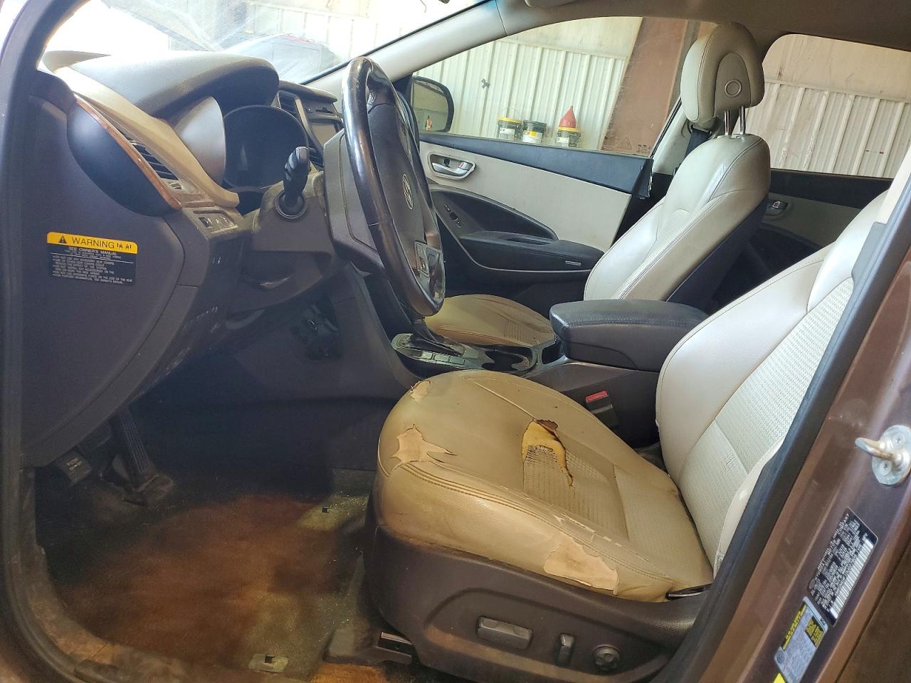2013 Hyundai Santa Fe Gls Brown vin: KM8SN4HF1DU027809