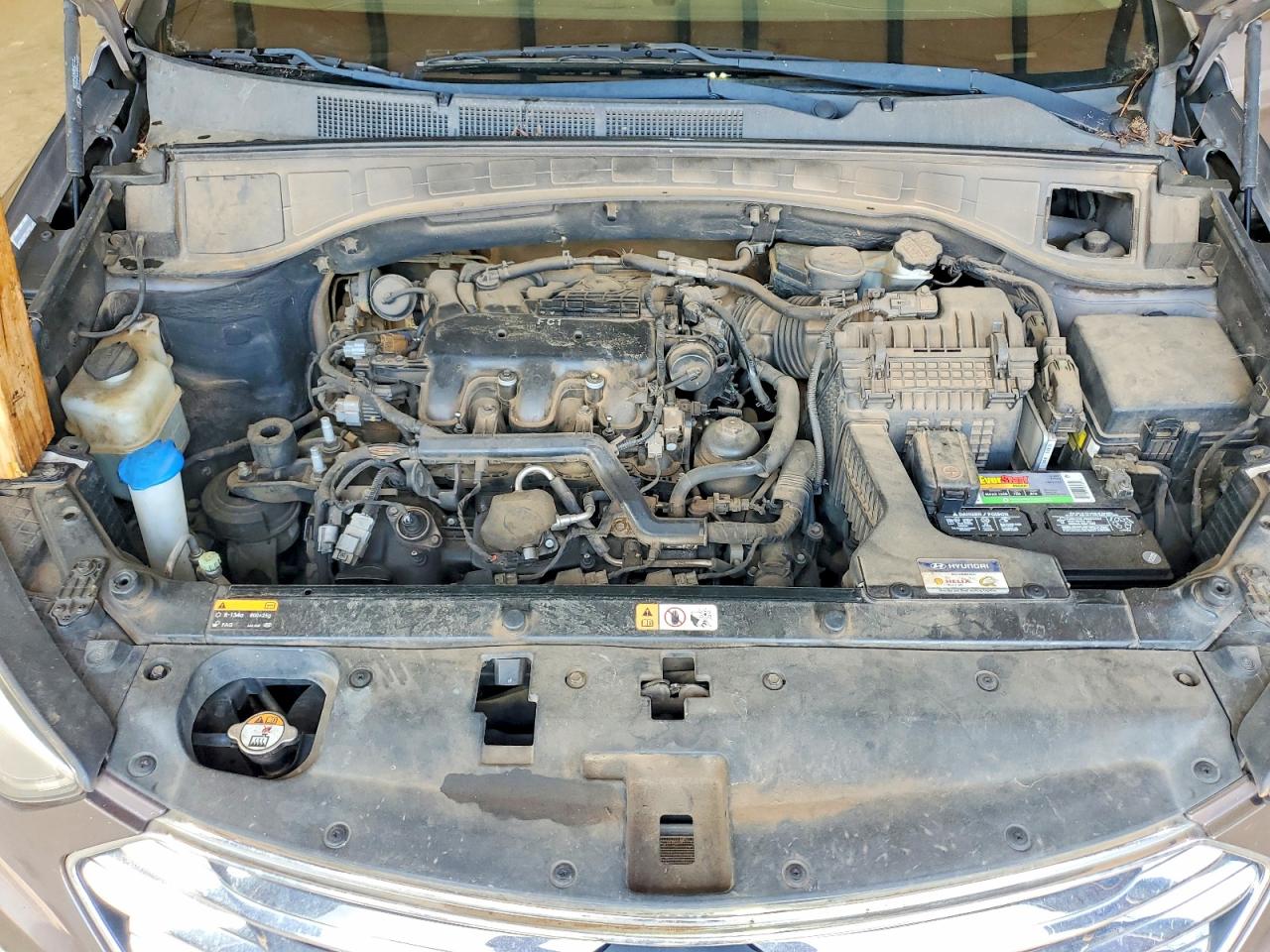 2013 Hyundai Santa Fe Gls Brown vin: KM8SN4HF1DU027809