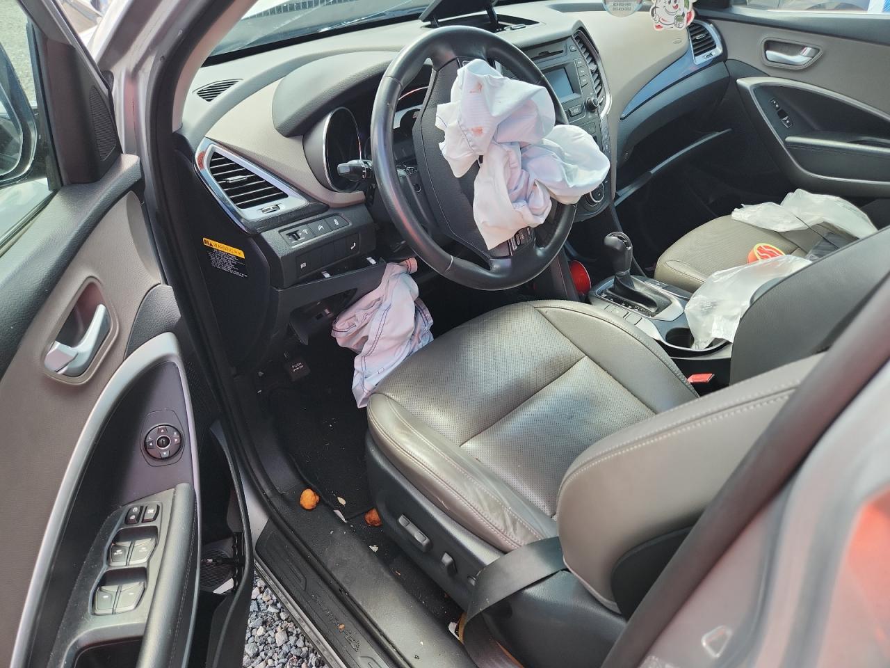2015 Hyundai Santa Fe Gls Silver vin: KM8SN4HF1FU102740