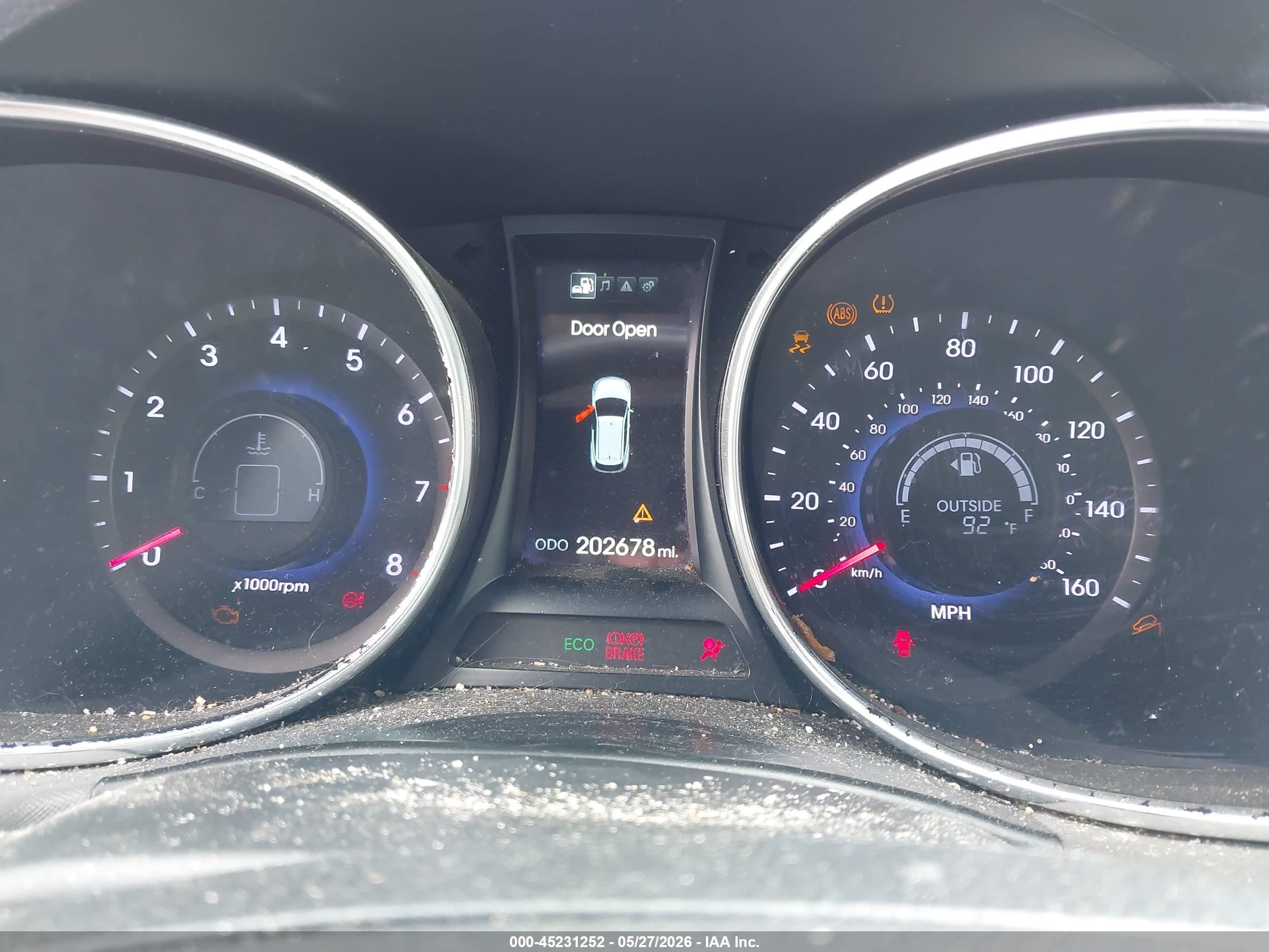 2014 Hyundai Santa Fe Gls Black vin: KM8SN4HF2EU070475