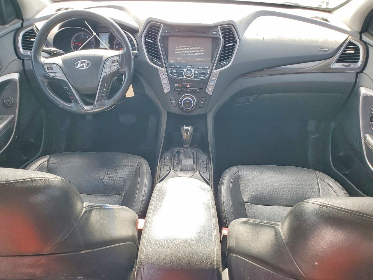 2013 Hyundai Santa Fe Silver vin: KM8SN4HF3DU009831