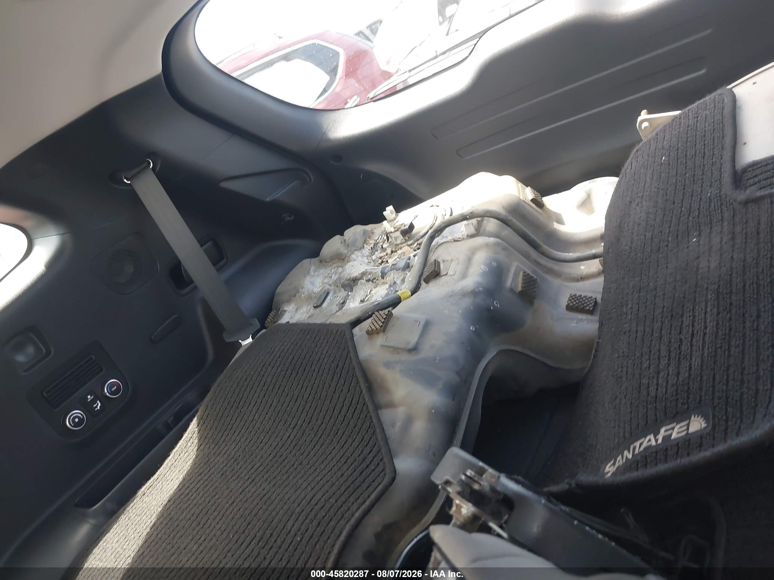 2013 Hyundai Santa Fe Gls Белый vin: KM8SN4HF3DU011742