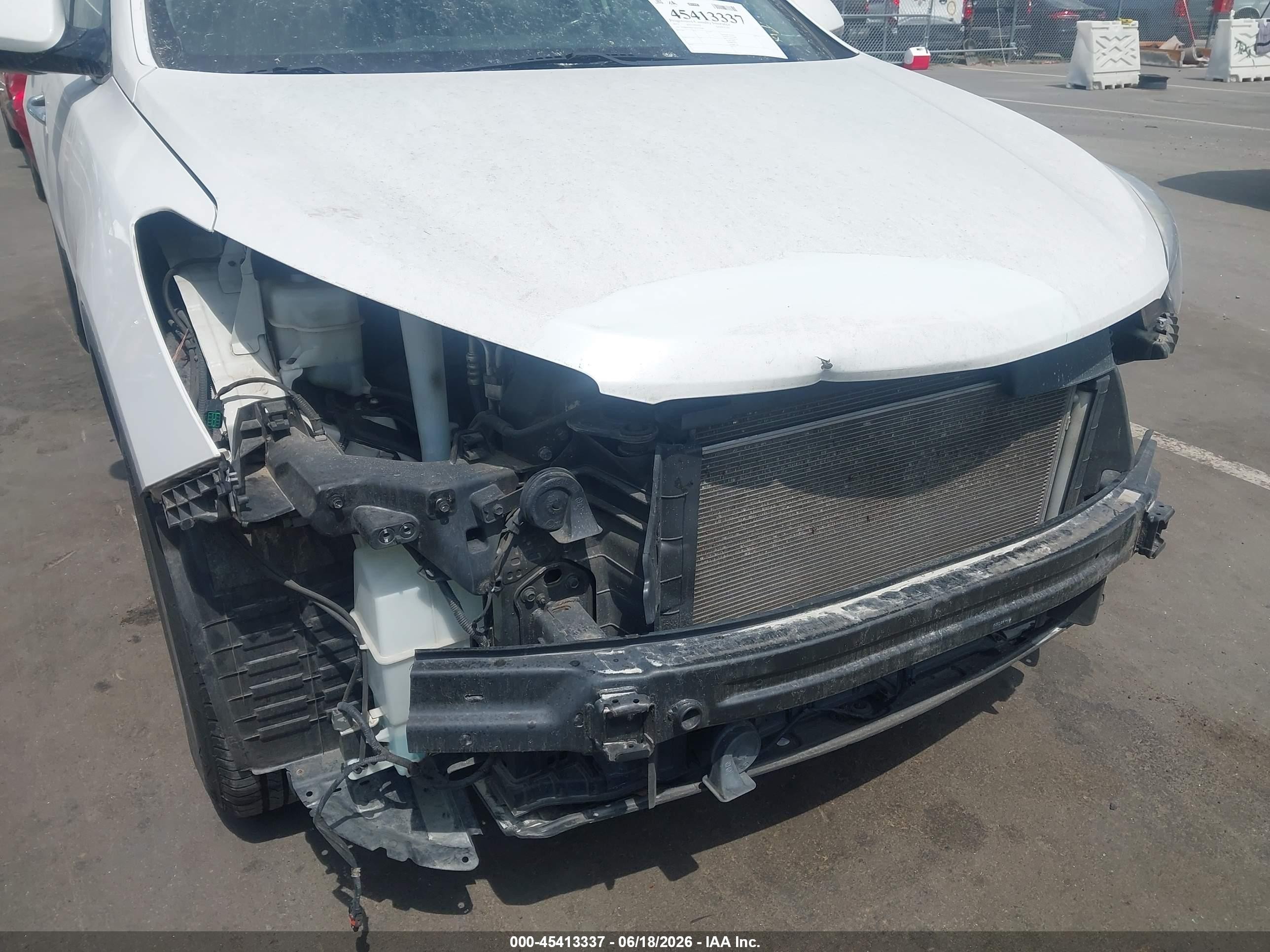 2013 Hyundai Santa Fe Gls White vin: KM8SN4HF3DU027696