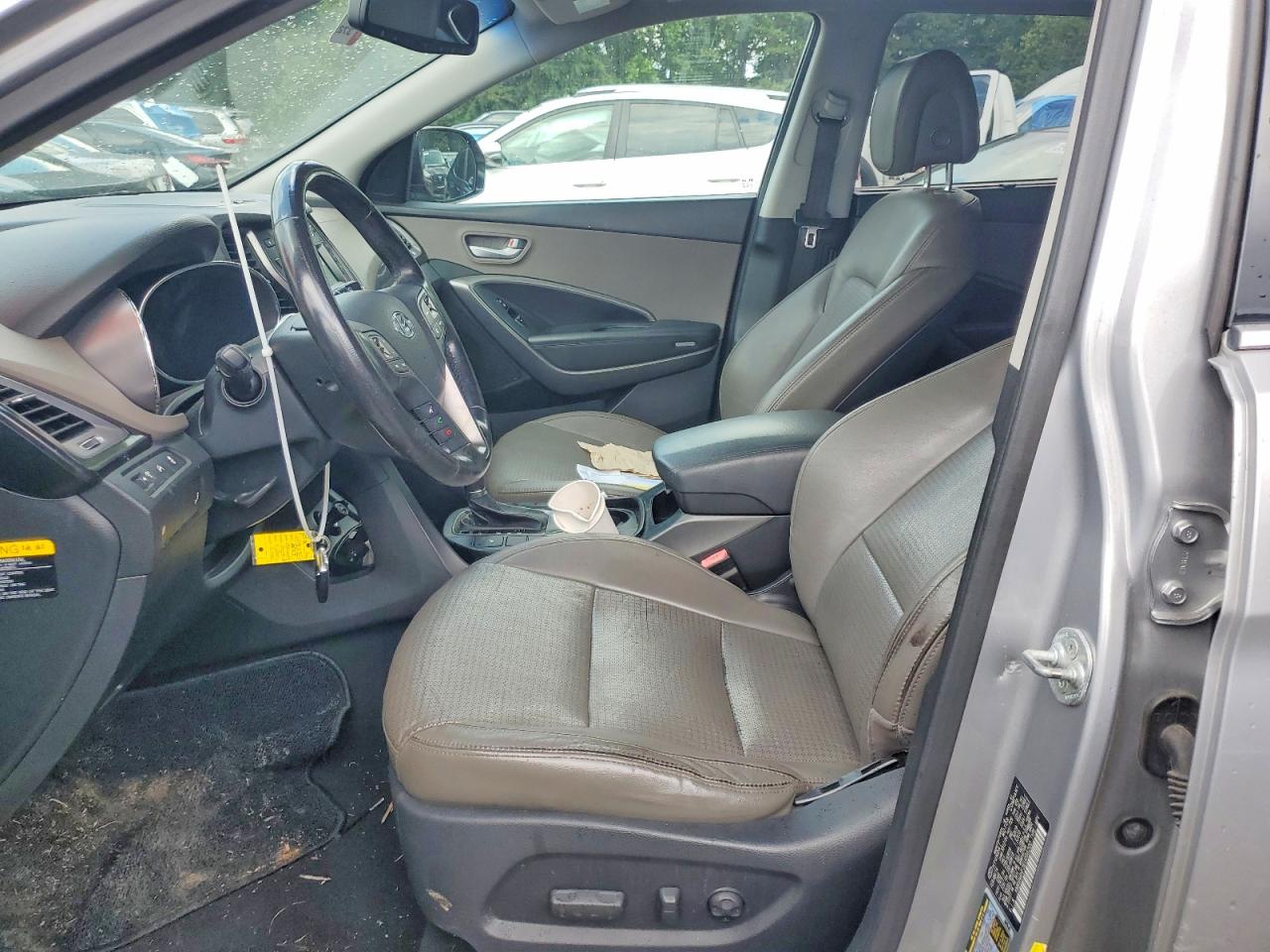 2014 Hyundai Santa Fe Gls Silver vin: KM8SN4HF3EU056200
