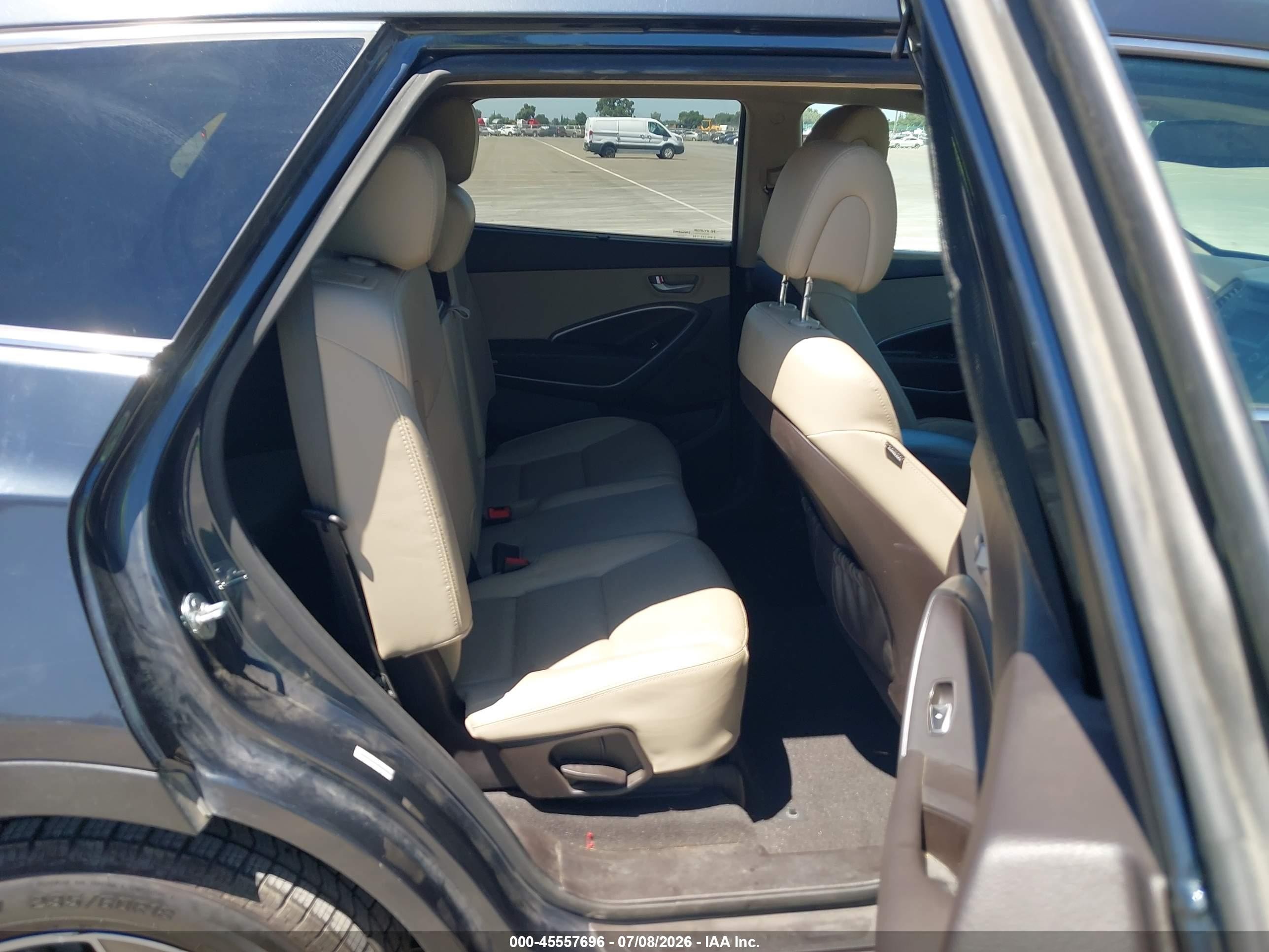 2014 Hyundai Santa Fe Gls Gray vin: KM8SN4HF3EU057380