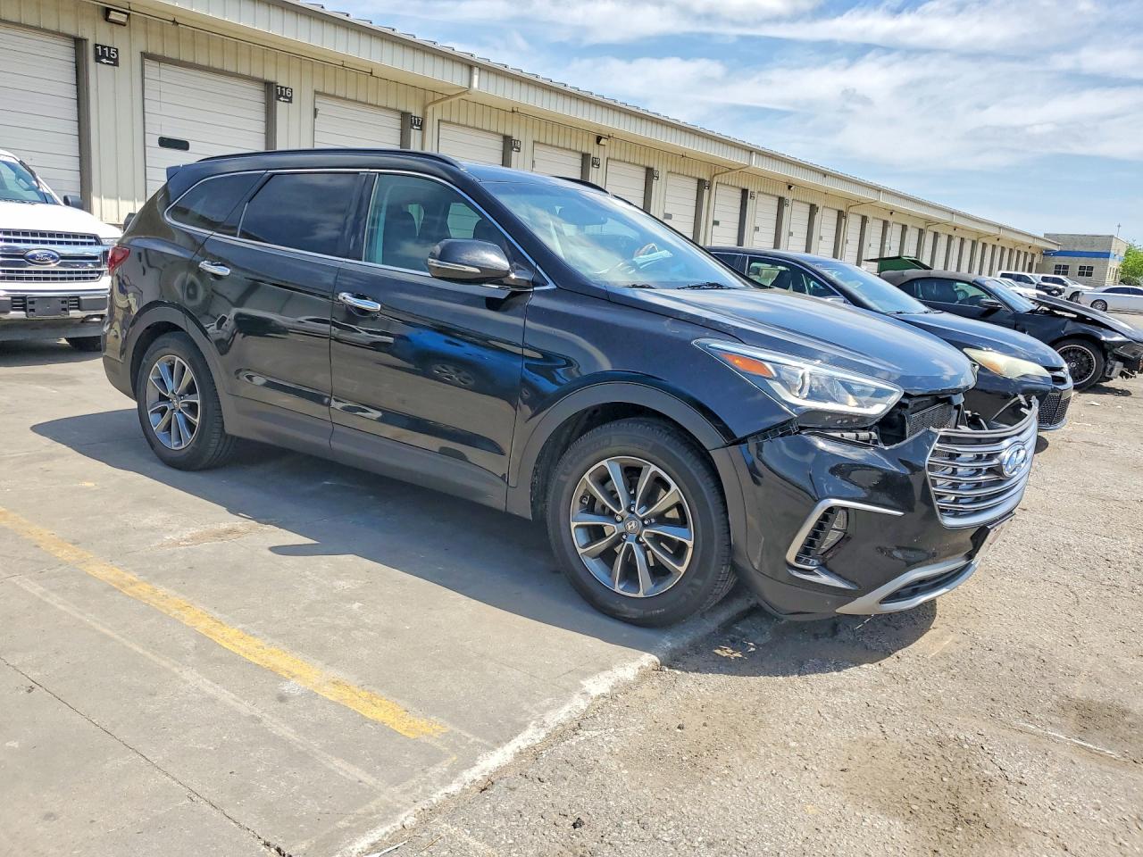 2019 Hyundai Santa Fe Xl Se Black vin: KM8SN4HF3KU303498