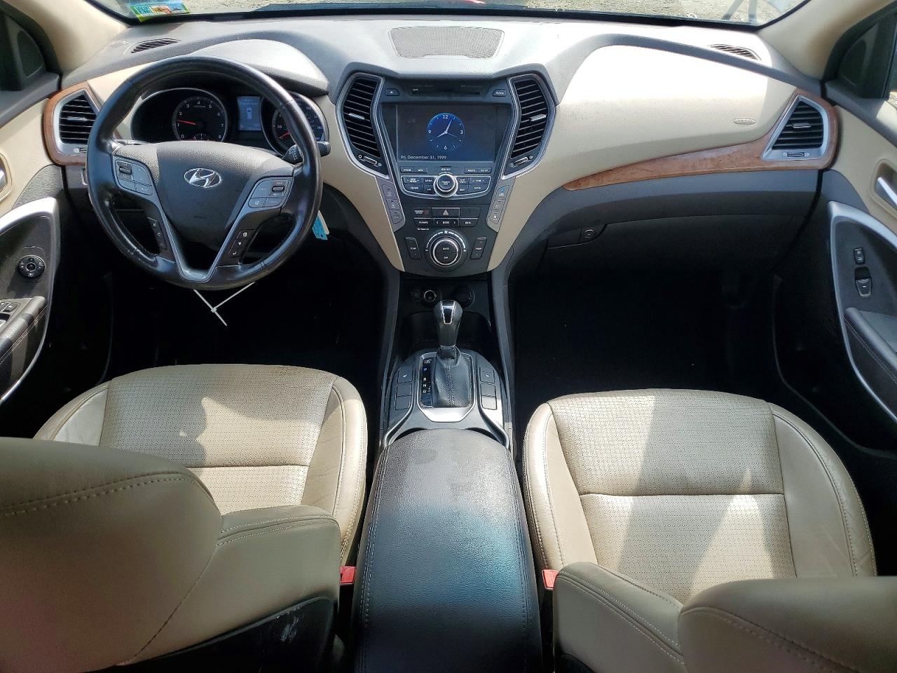 2013 Hyundai Santa Fe Gls Gray vin: KM8SN4HF4DU009143