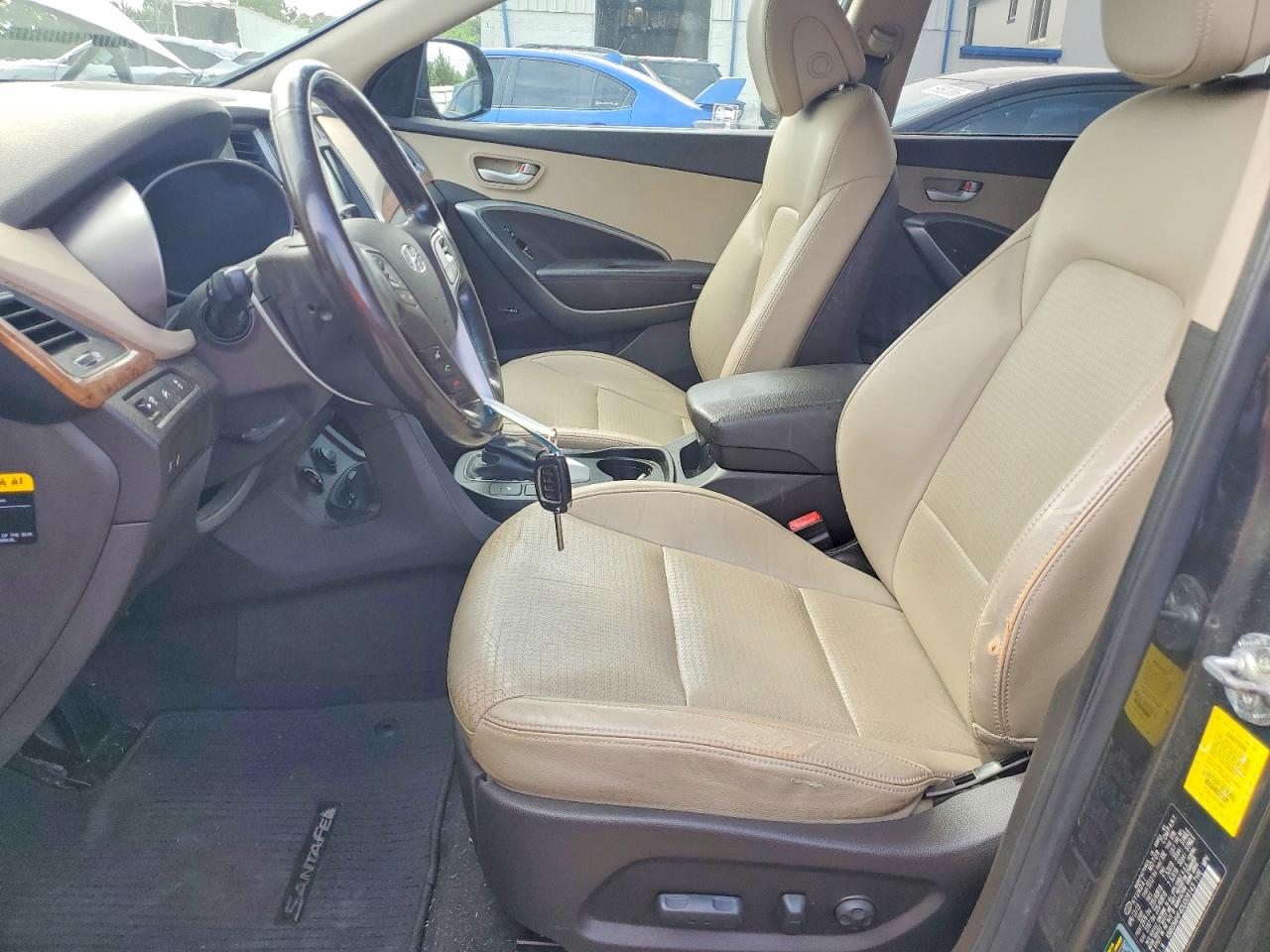 2013 Hyundai Santa Fe Gls Gray vin: KM8SN4HF4DU009143