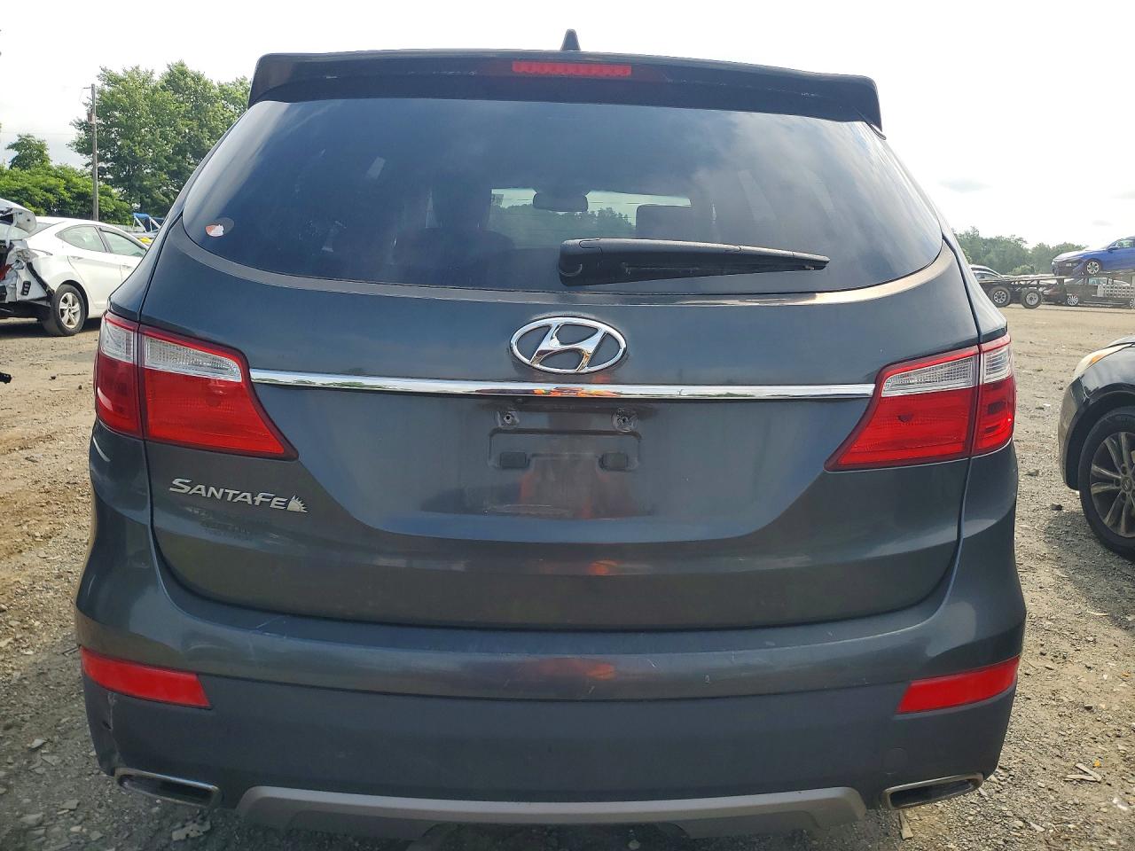 2013 Hyundai Santa Fe Gls Gray vin: KM8SN4HF4DU009143