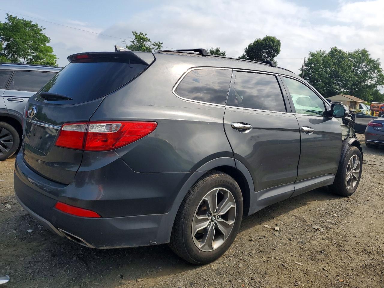 2013 Hyundai Santa Fe Gls Gray vin: KM8SN4HF4DU009143