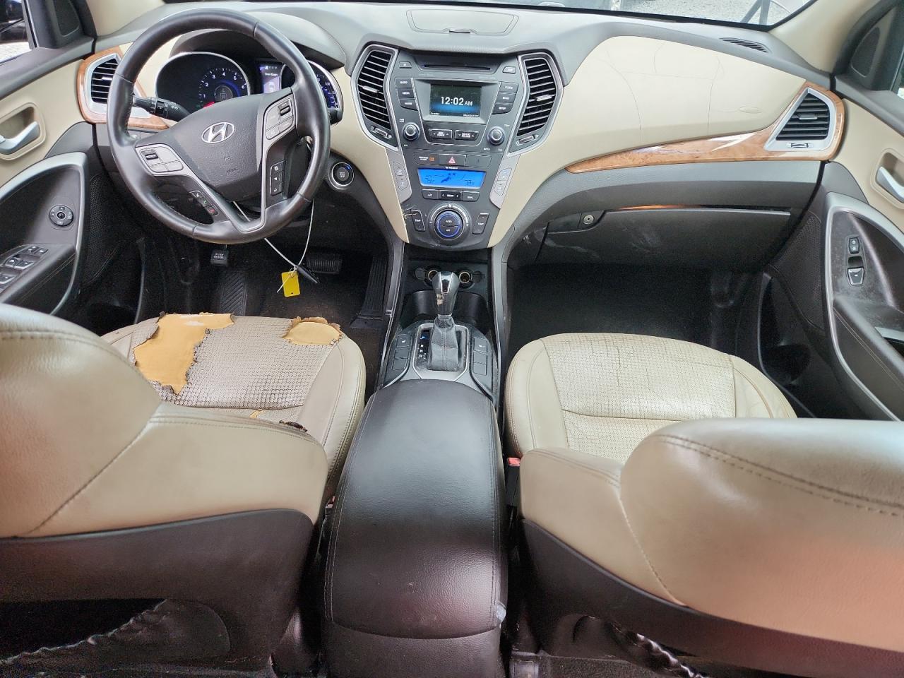 2014 Hyundai Santa Fe Gls Brown vin: KM8SN4HF4EU041995