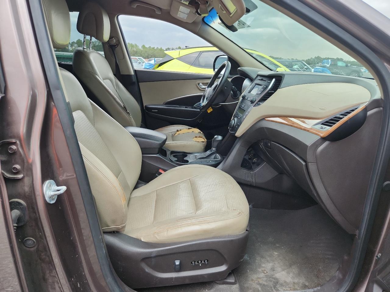 2014 Hyundai Santa Fe Gls Brown vin: KM8SN4HF4EU041995