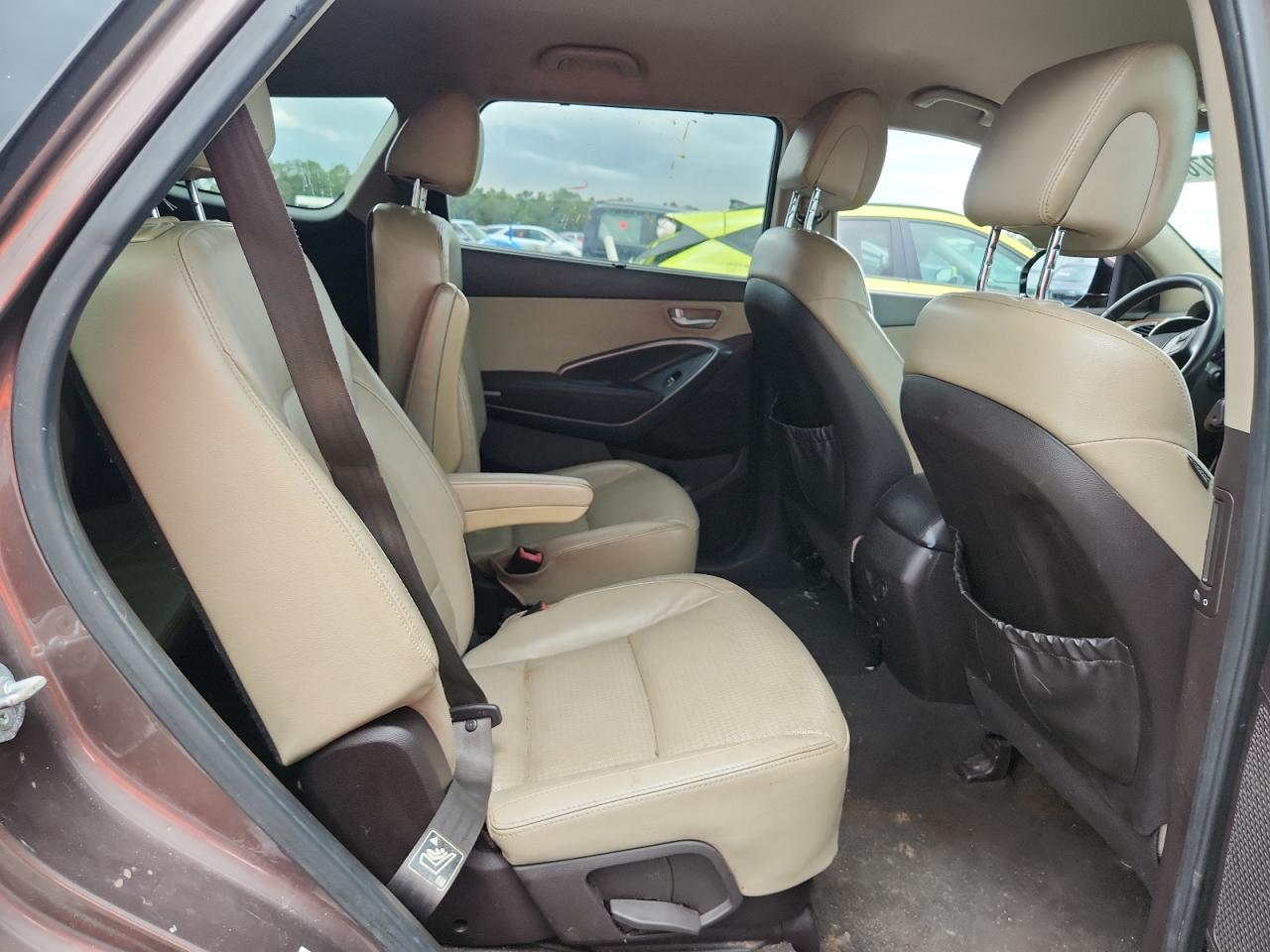 2014 Hyundai Santa Fe Gls Brown vin: KM8SN4HF4EU041995
