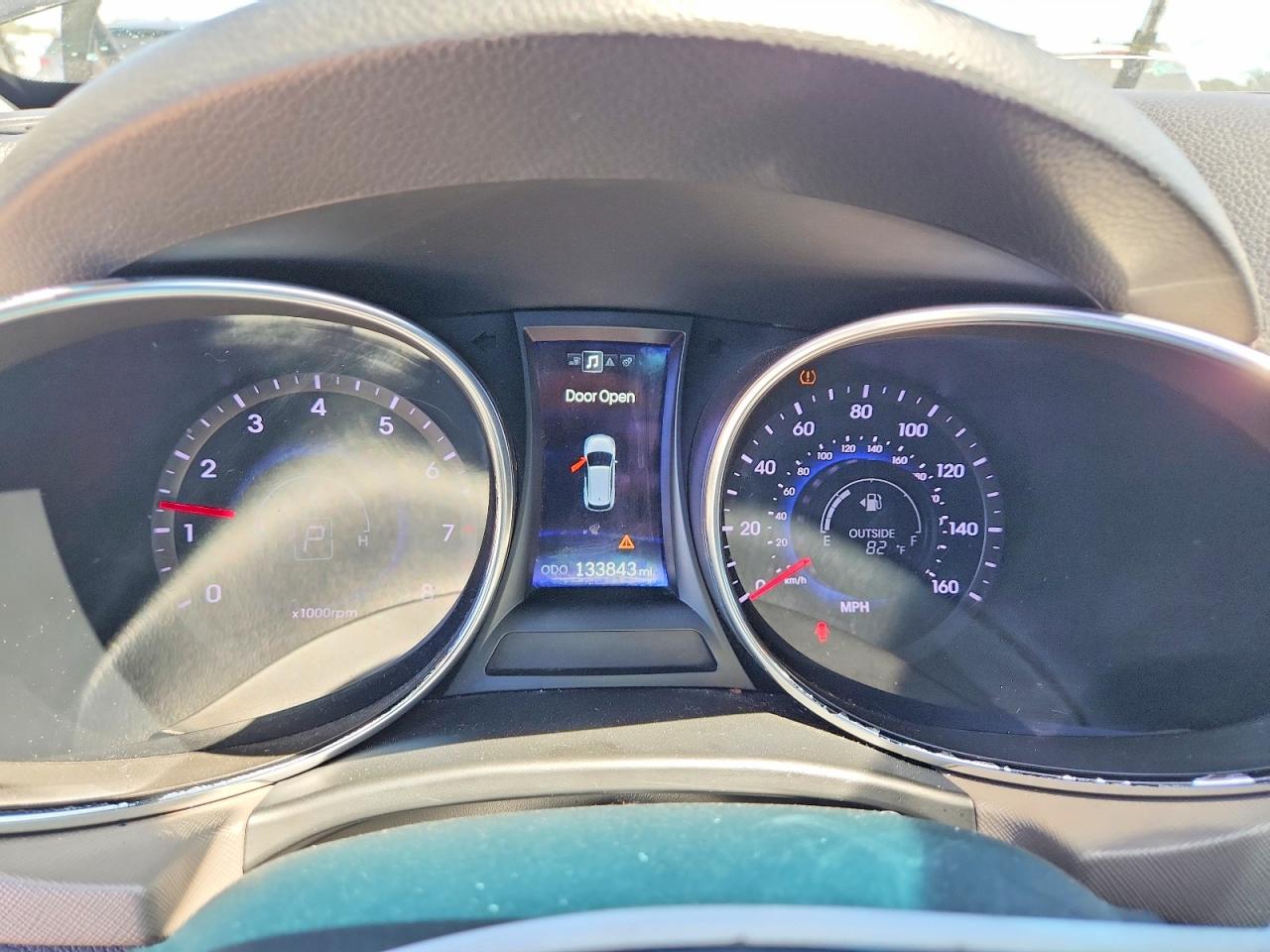 2014 Hyundai Santa Fe Gls Black vin: KM8SN4HF4EU051748