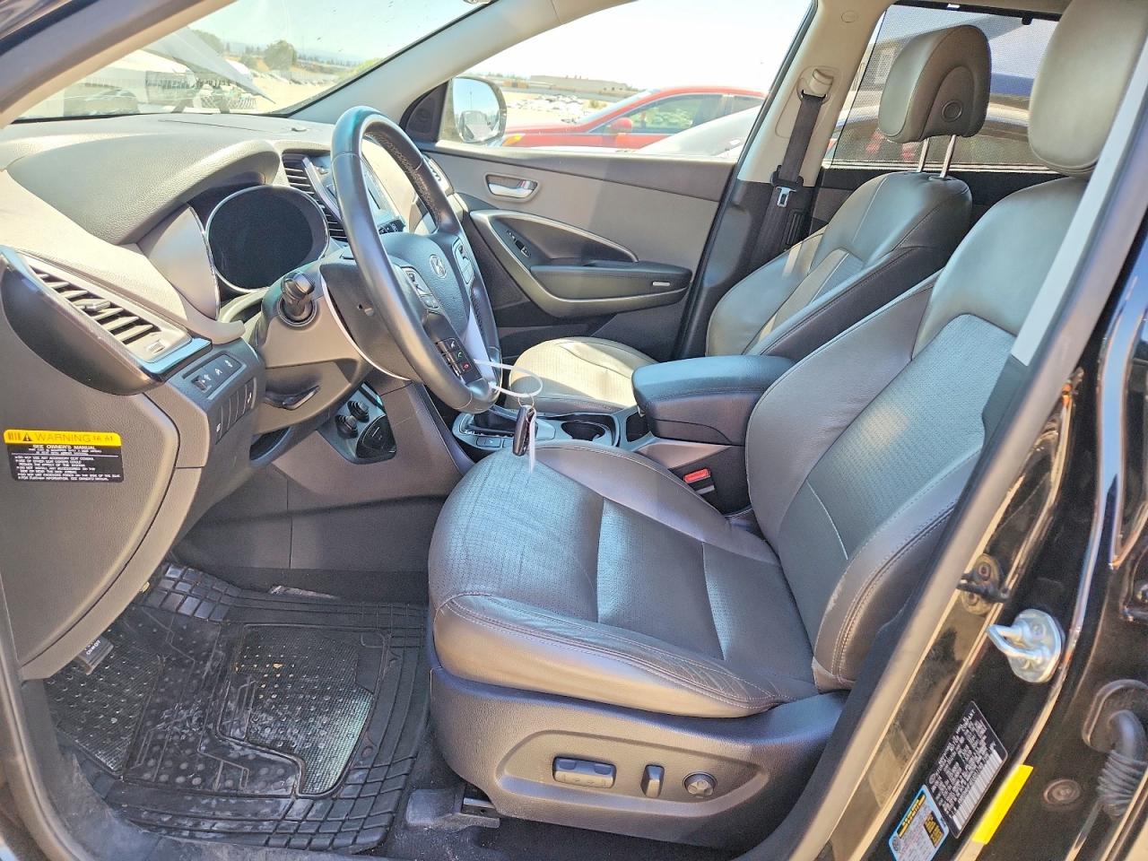 2014 Hyundai Santa Fe Gls Black vin: KM8SN4HF4EU051748