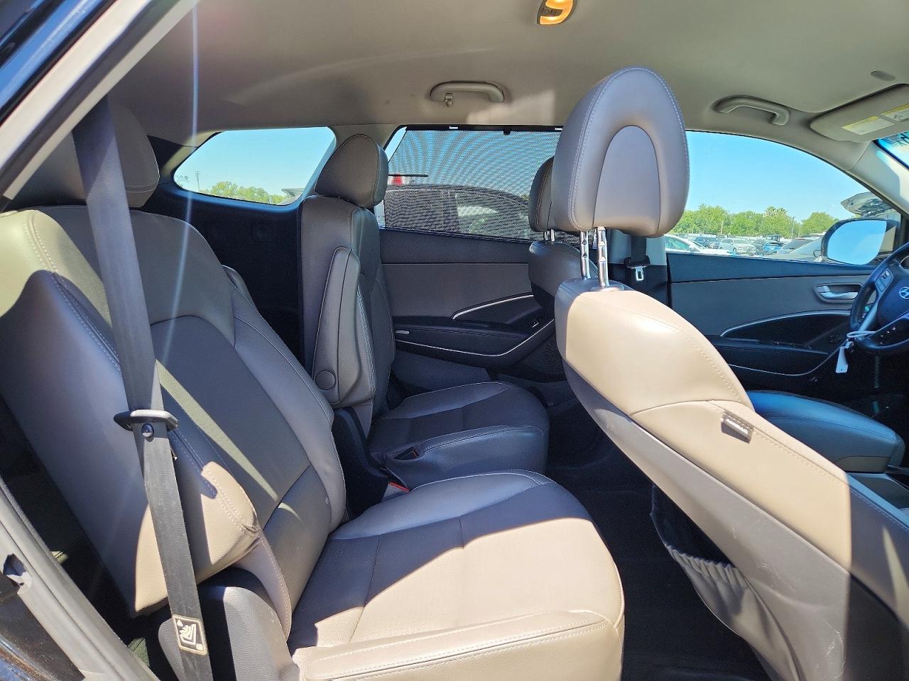 2014 Hyundai Santa Fe Gls Black vin: KM8SN4HF4EU051748