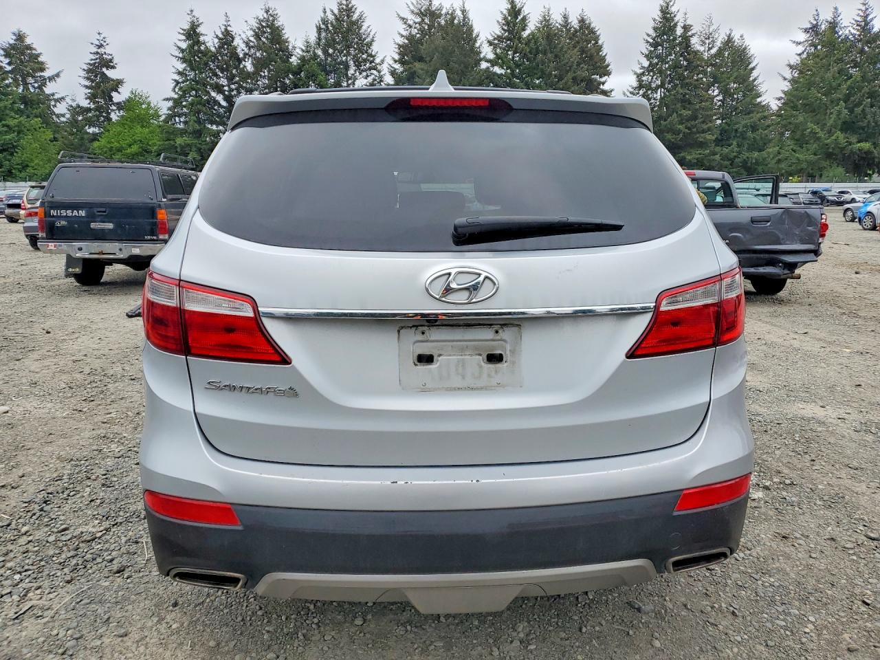 2015 Hyundai Santa Fe Gls Silver vin: KM8SN4HF4FU094777