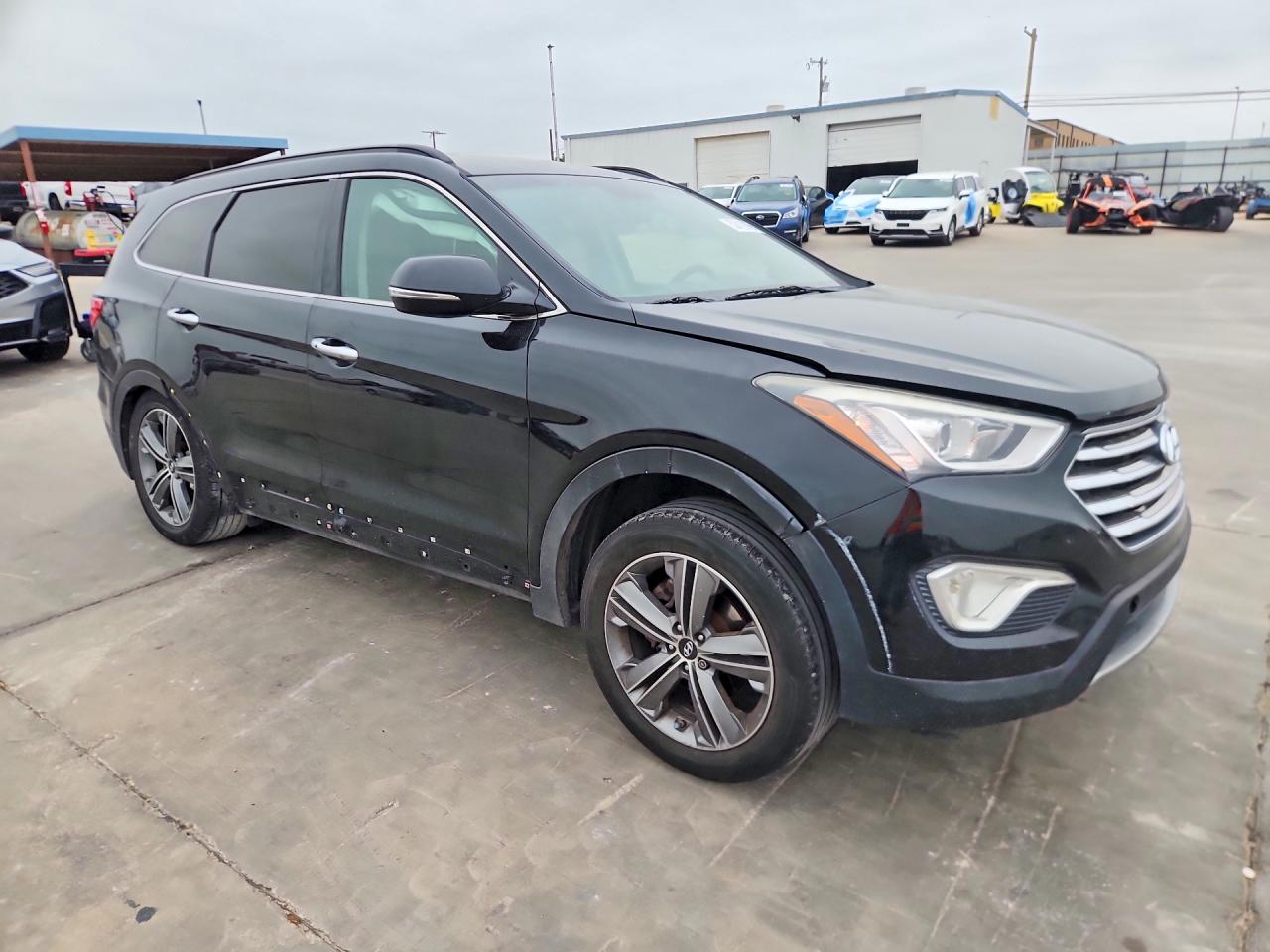 2015 Hyundai Santa Fe Limited Black vin: KM8SN4HF4FU105633