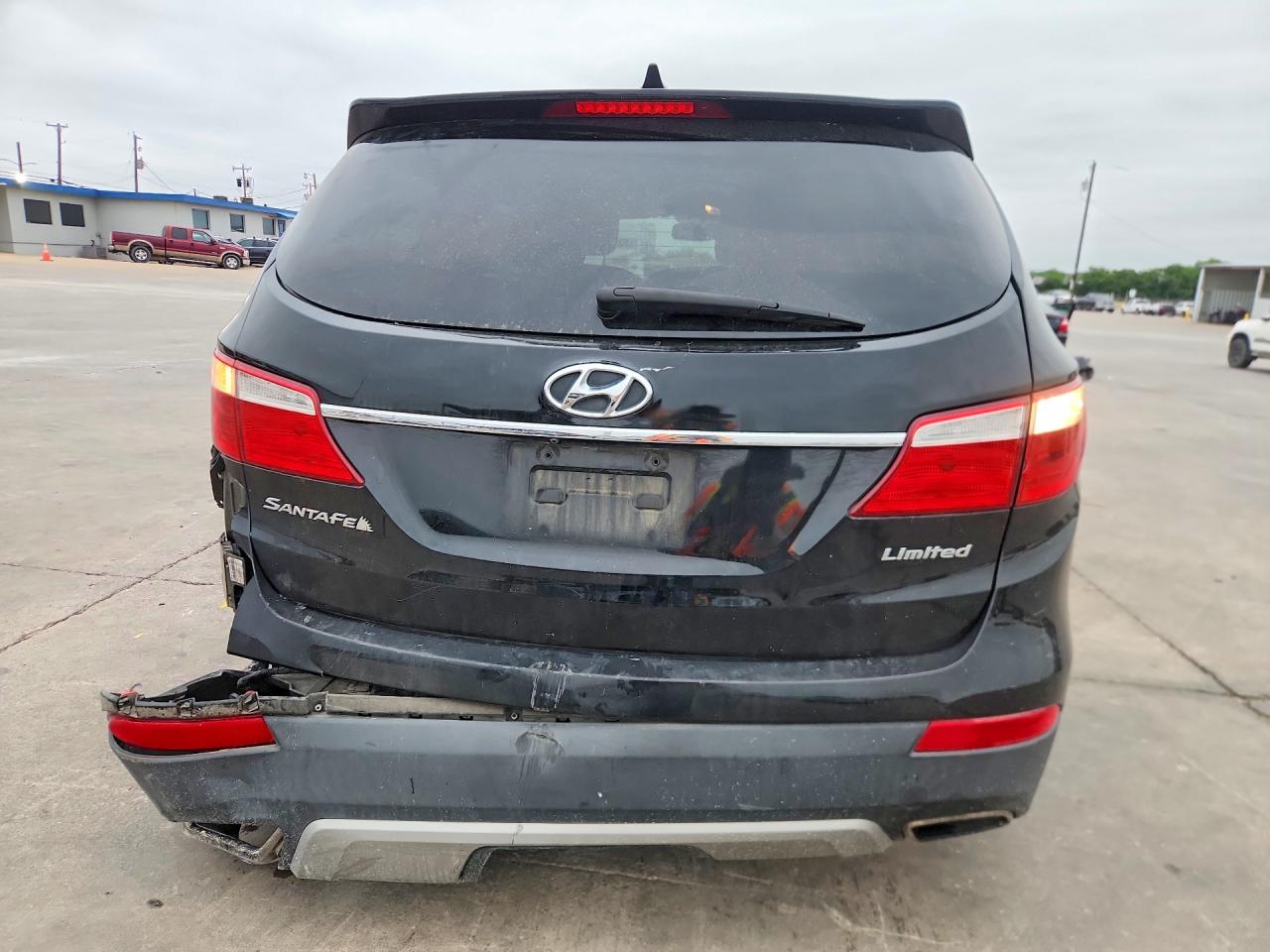 2015 Hyundai Santa Fe Limited Black vin: KM8SN4HF4FU105633