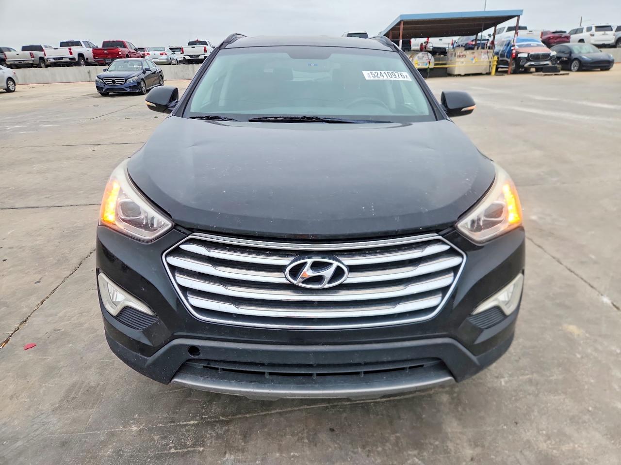 2015 Hyundai Santa Fe Limited Black vin: KM8SN4HF4FU105633