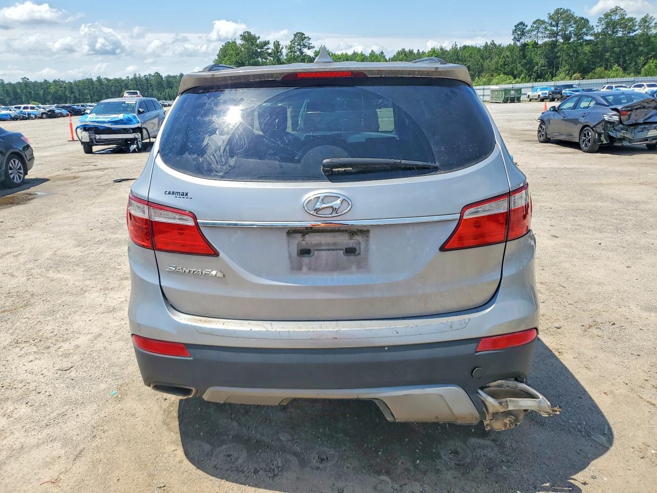 2013 Hyundai Santa Fe Gls Silver vin: KM8SN4HF5DU019227