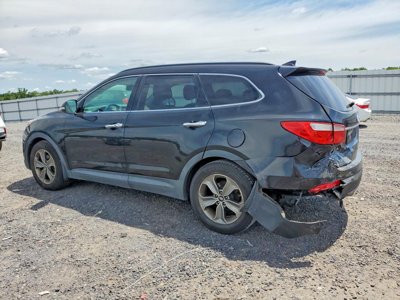 2014 Hyundai Santa Fe Gls Black vin: KM8SN4HF5EU059793