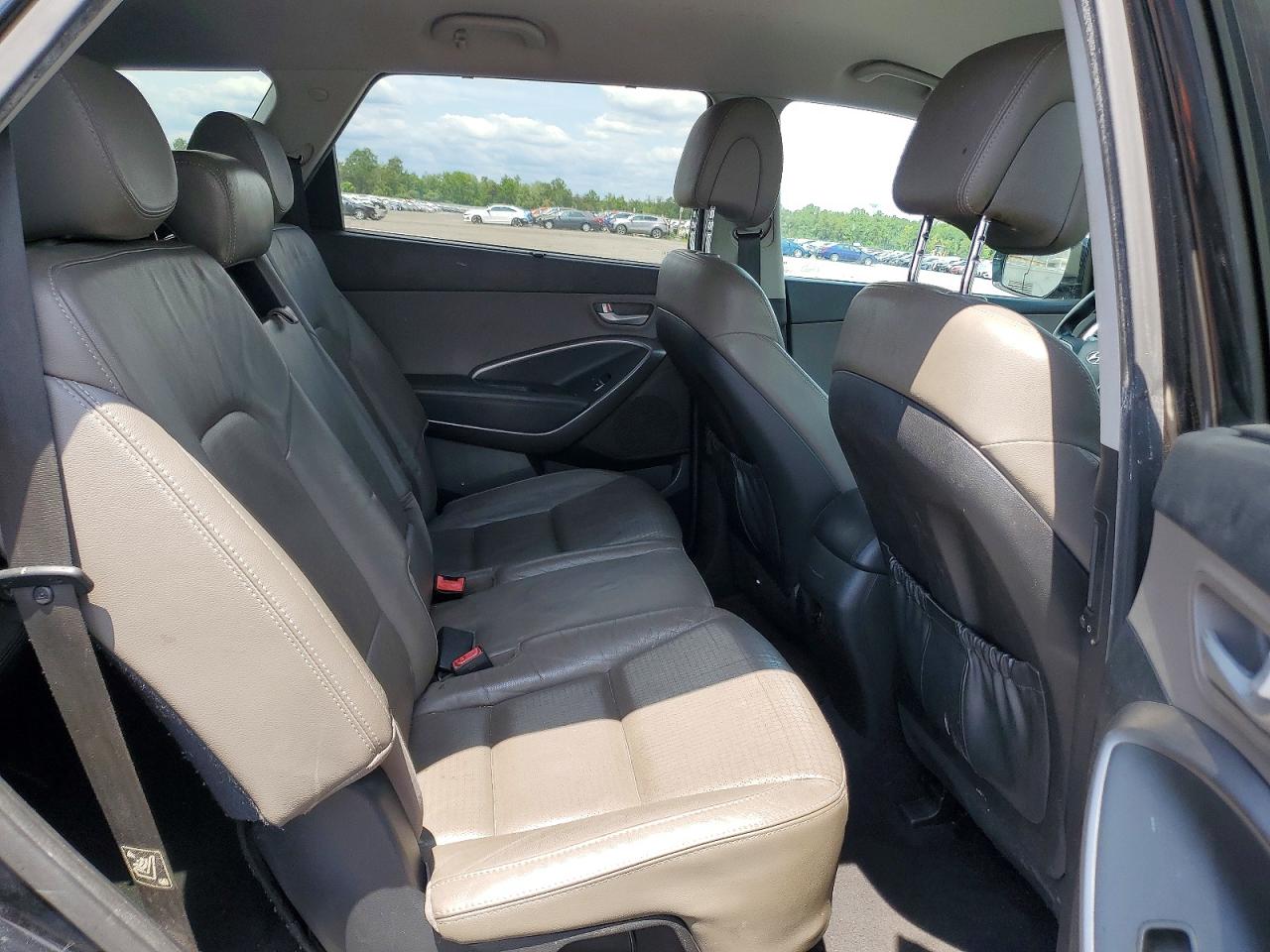 2014 Hyundai Santa Fe Gls Black vin: KM8SN4HF5EU059793