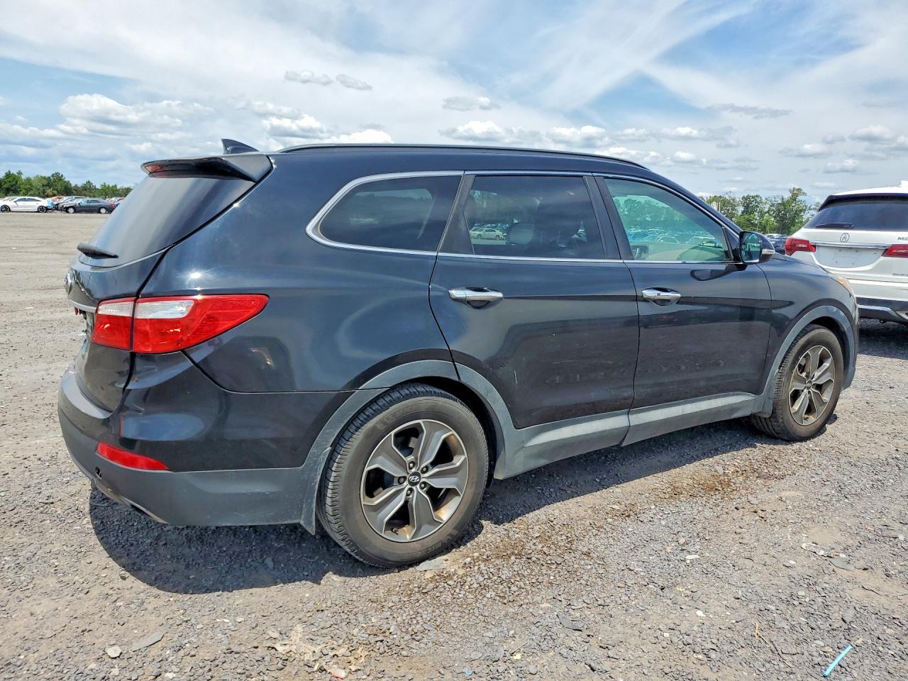 2014 Hyundai Santa Fe Gls Black vin: KM8SN4HF5EU059793