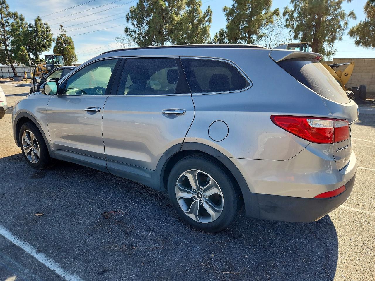 2013 Hyundai Santa Fe Gls Silver vin: KM8SN4HF6DU001562