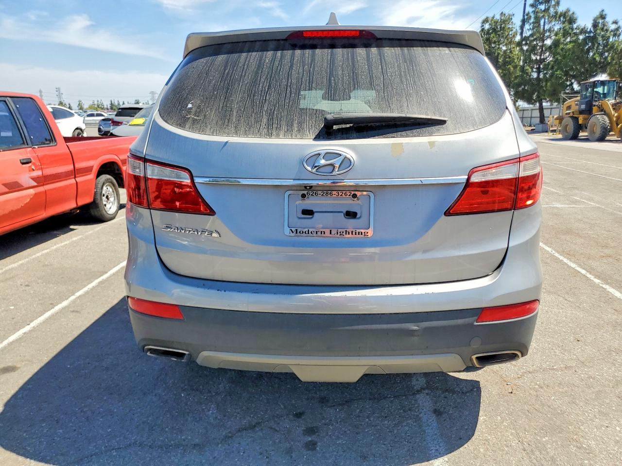 2013 Hyundai Santa Fe Gls Silver vin: KM8SN4HF6DU001562