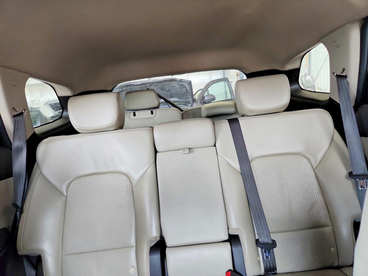 2013 Hyundai Santa Fe Gls White vin: KM8SN4HF6DU025635