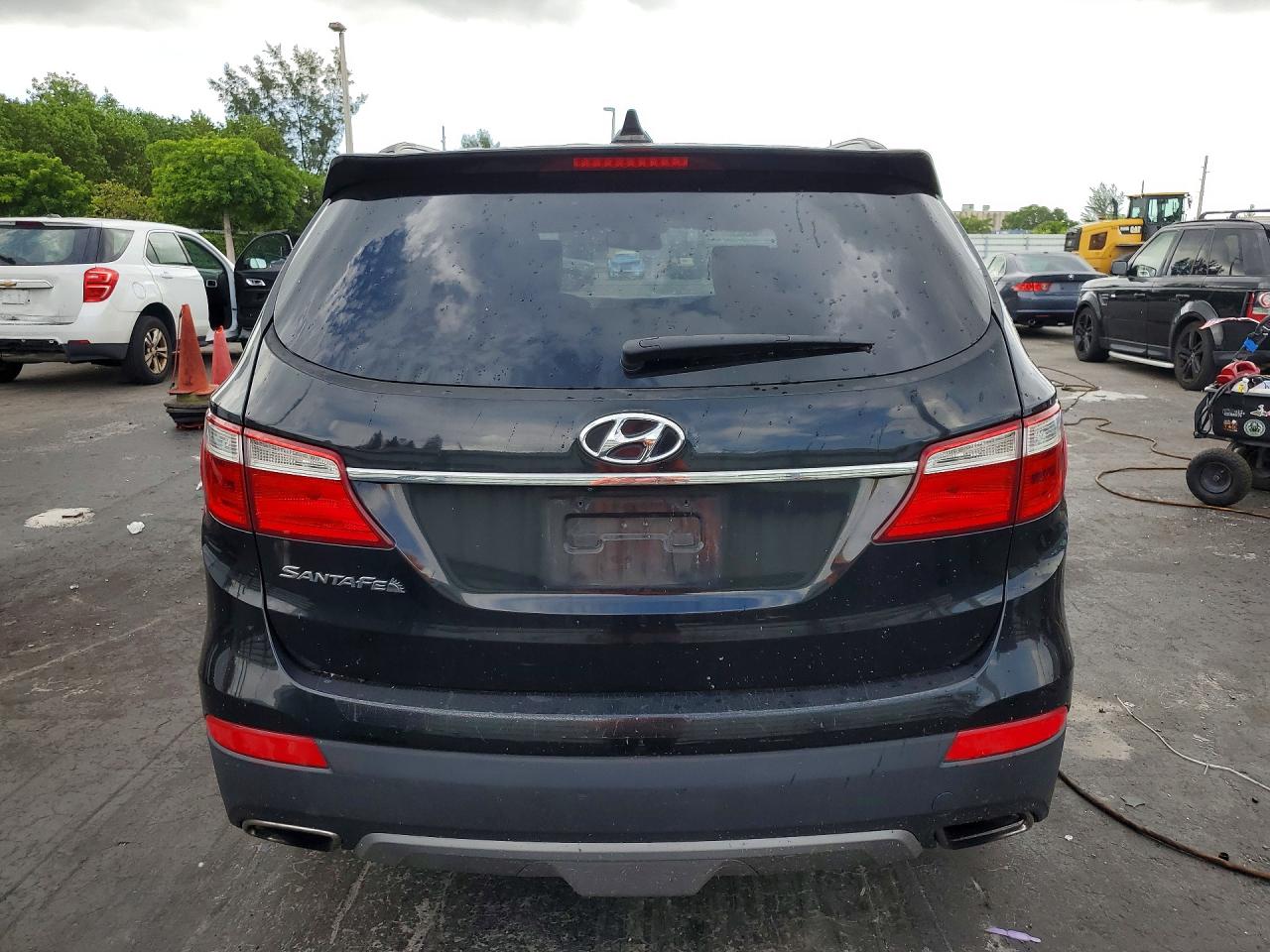 2013 Hyundai Santa Fe Gls Black vin: KM8SN4HF7DU018483