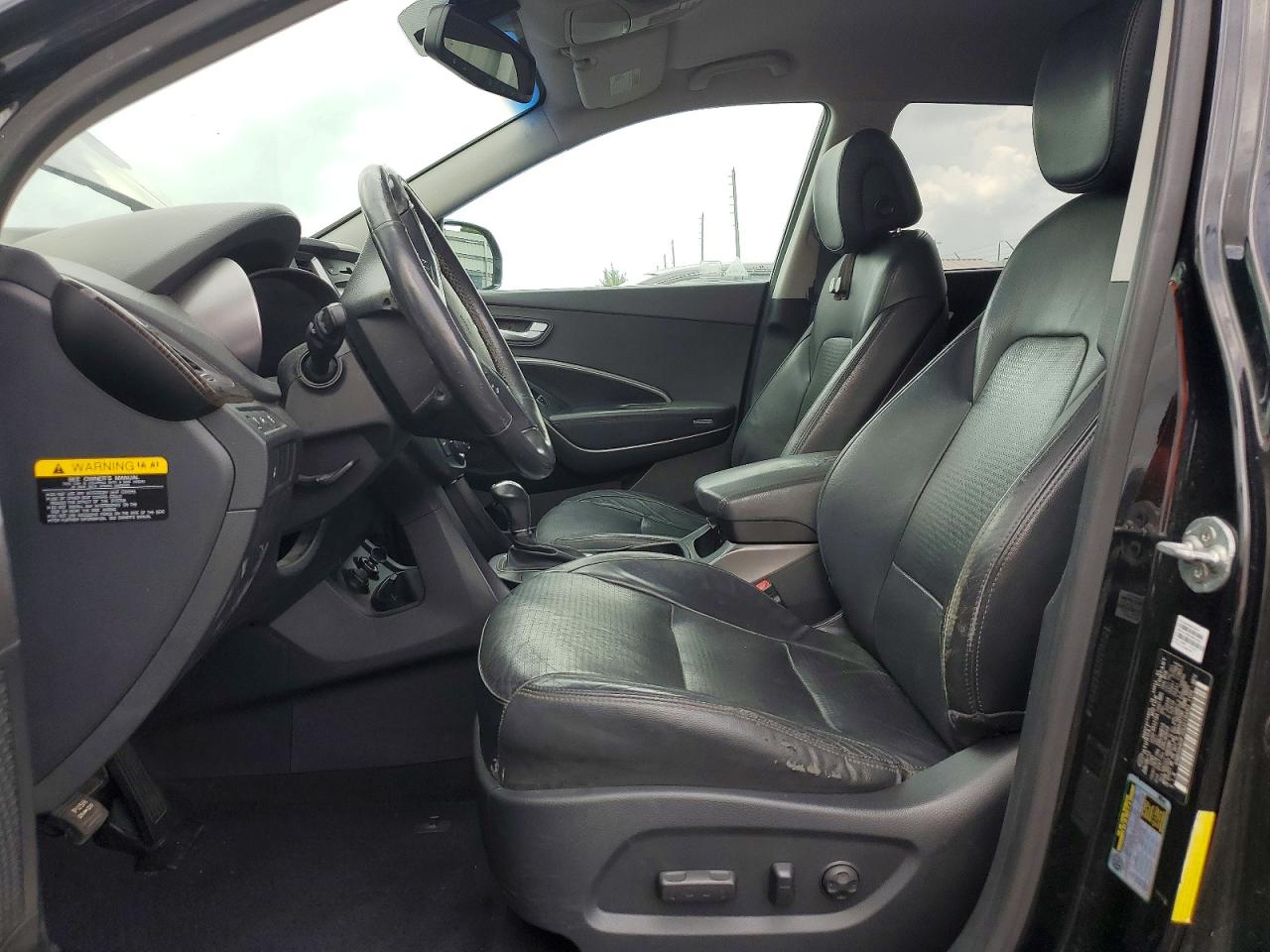 2013 Hyundai Santa Fe Gls Black vin: KM8SN4HF7DU018483