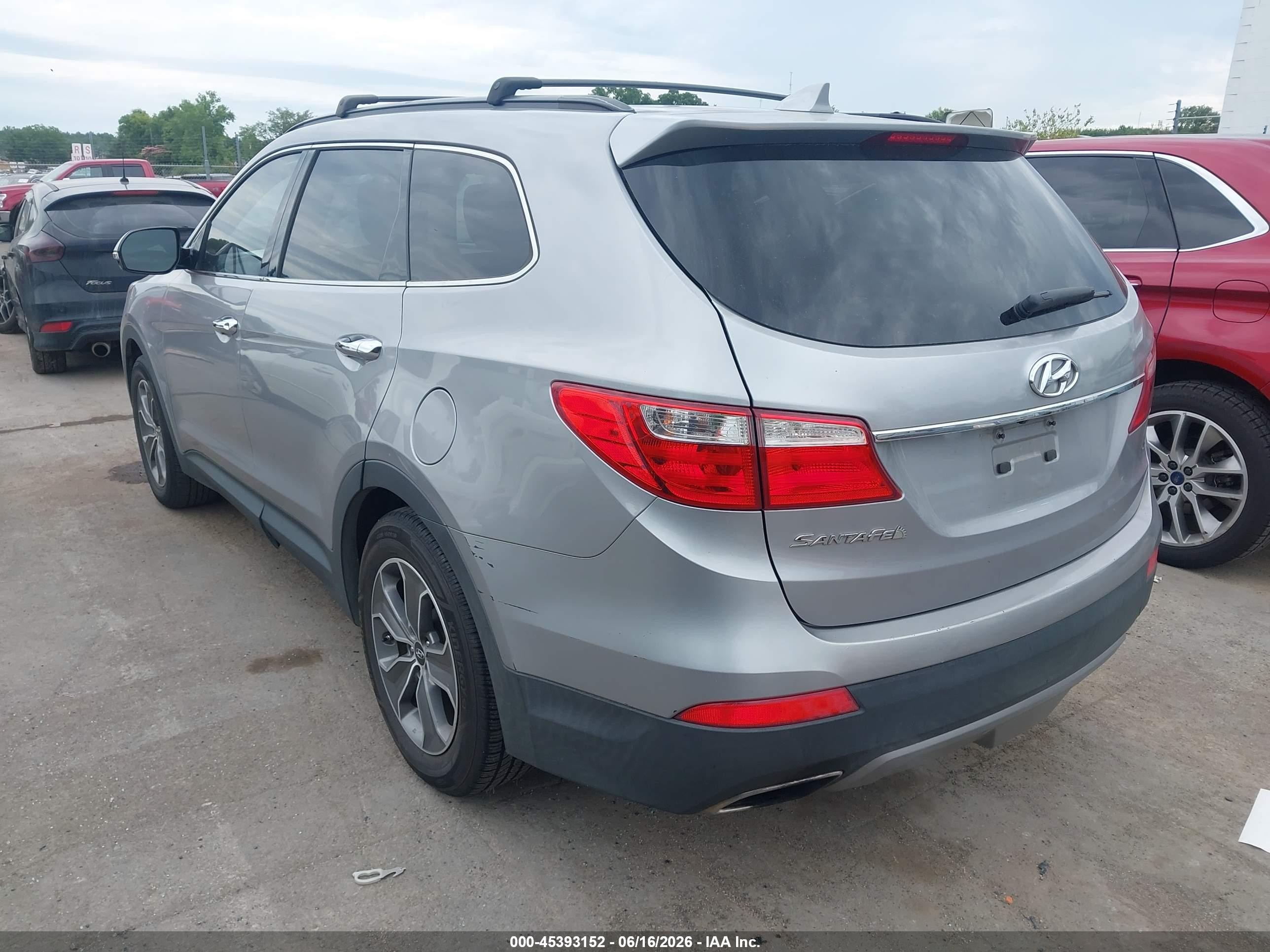 2013 Hyundai Santa Fe Gls Серебряный vin: KM8SN4HF8DU019450