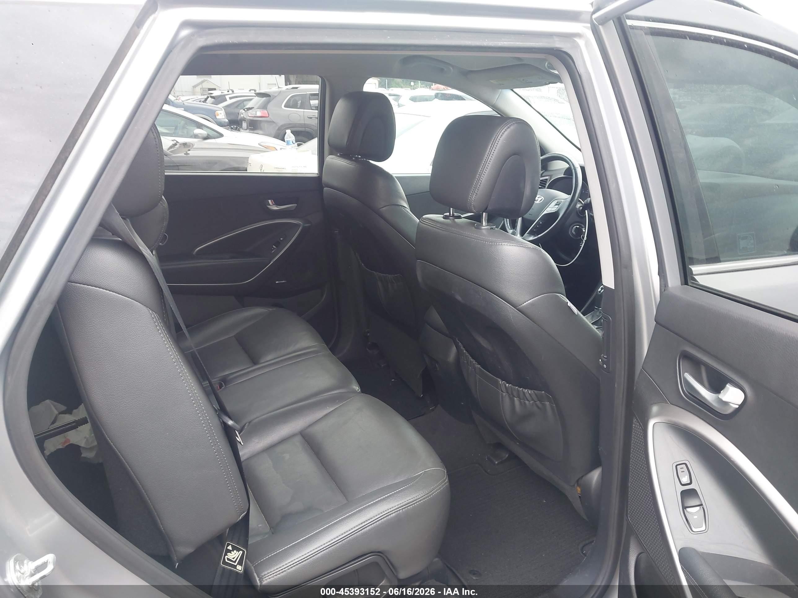 2013 Hyundai Santa Fe Gls Серебряный vin: KM8SN4HF8DU019450