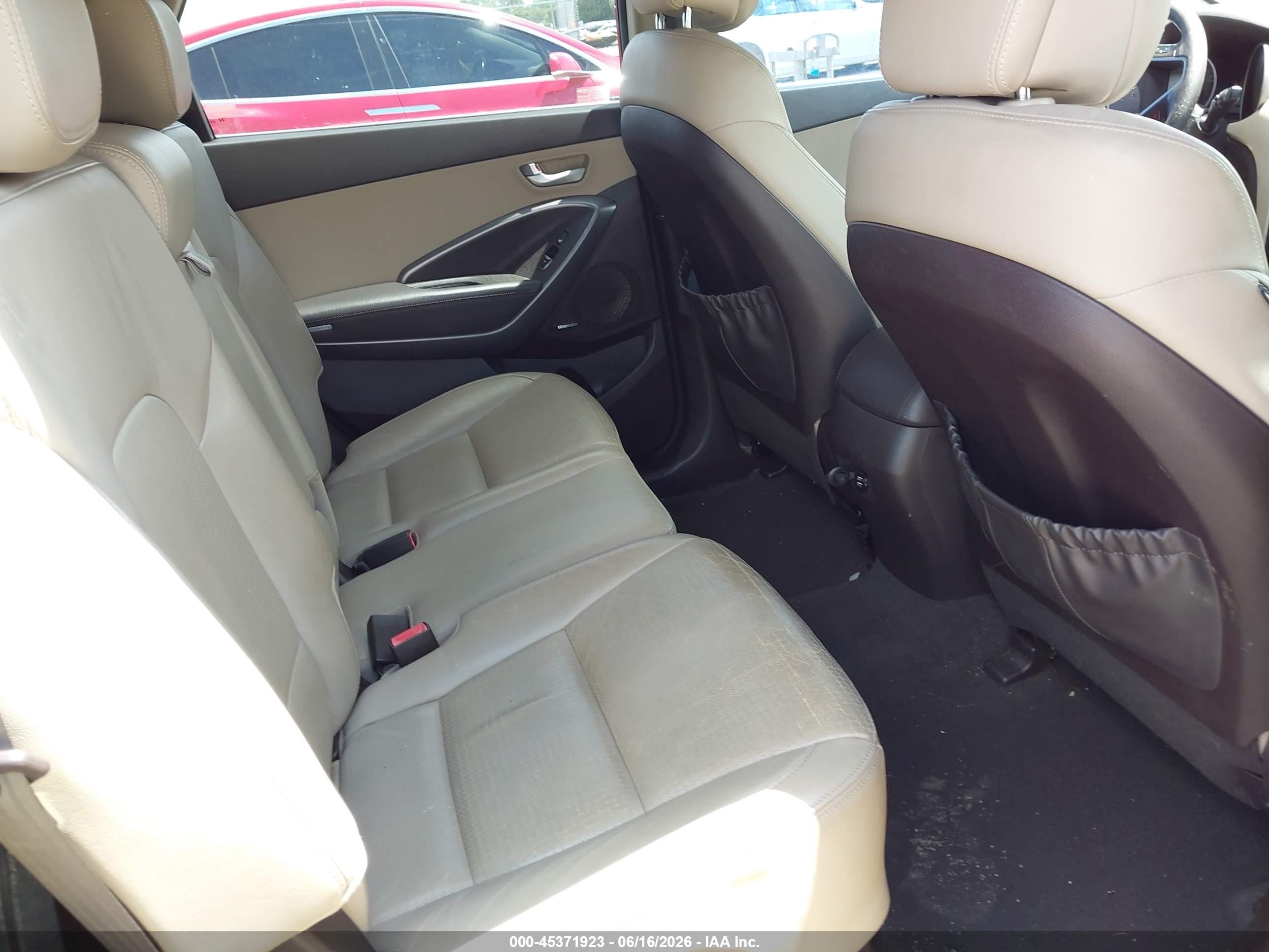 2013 Hyundai Santa Fe Gls Красный vin: KM8SN4HF9DU026472
