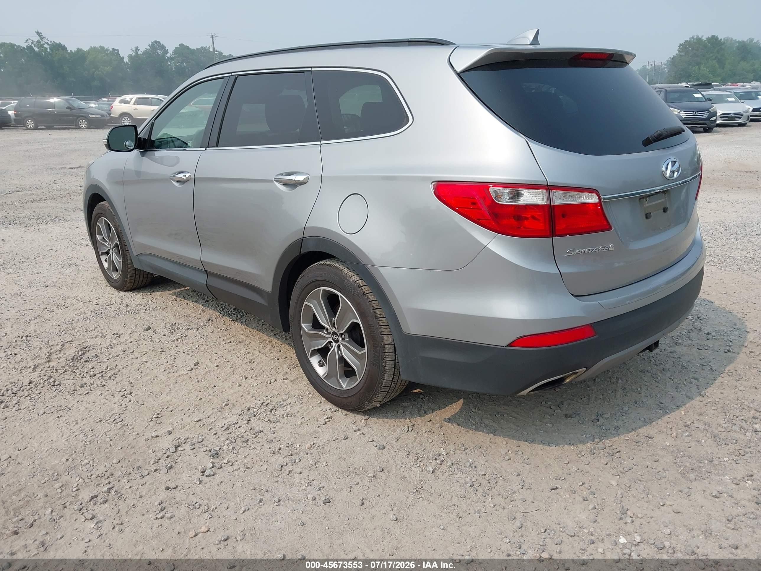 2013 Hyundai Santa Fe Gls Серебряный vin: KM8SN4HF9DU029114