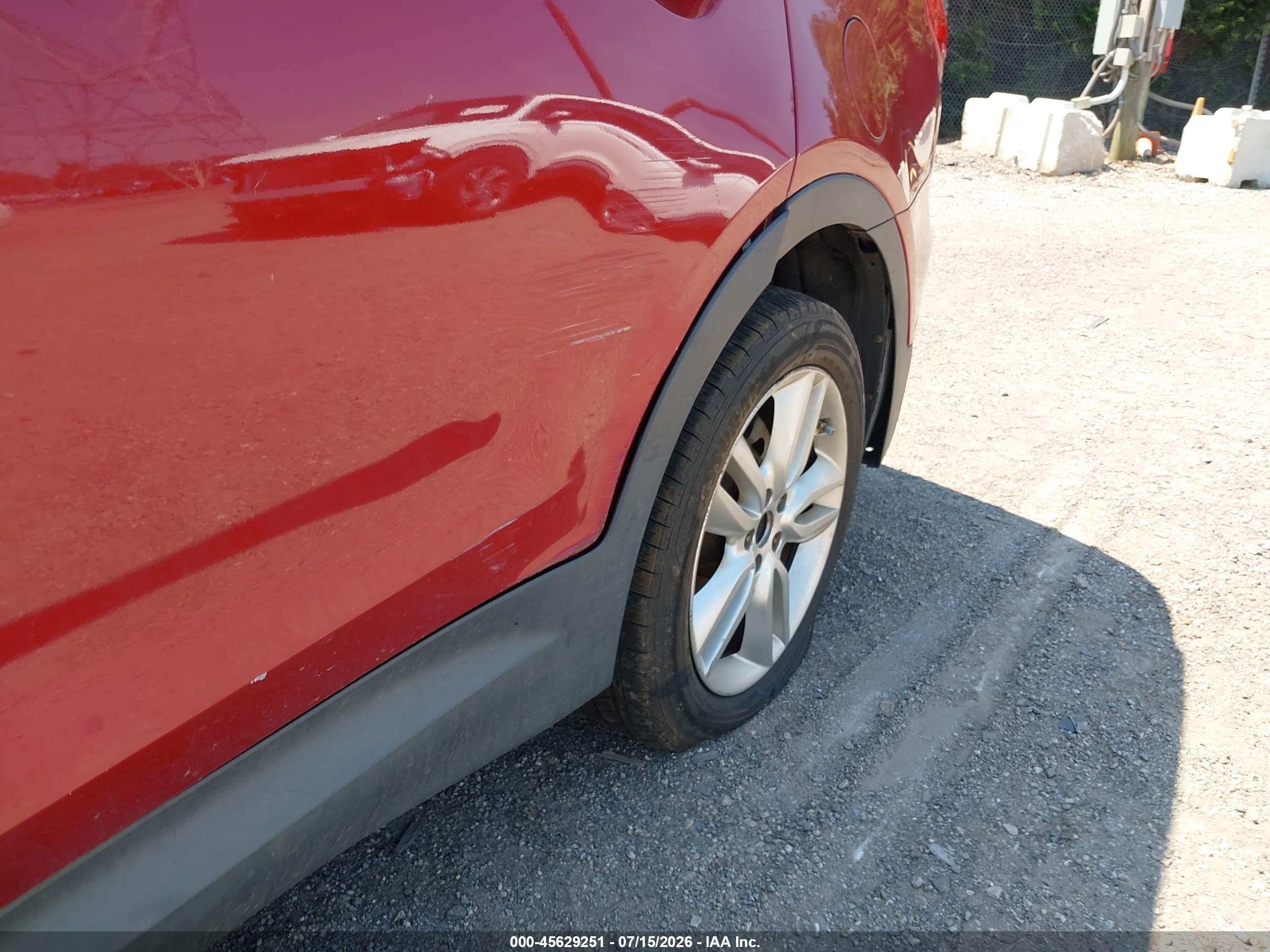 2015 Hyundai Santa Fe Limited Red vin: KM8SN4HF9FU106793