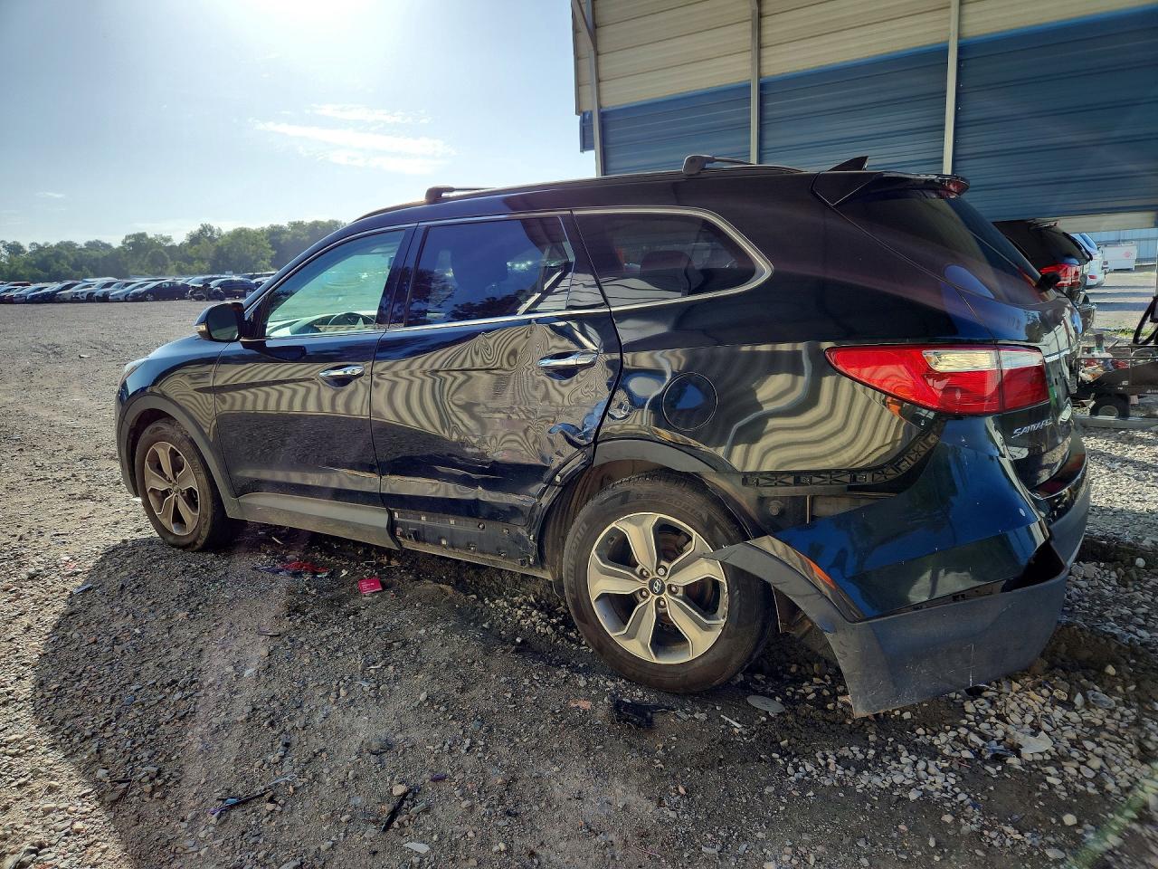 2014 Hyundai Santa Fe Gls Black vin: KM8SN4HFXEU056128