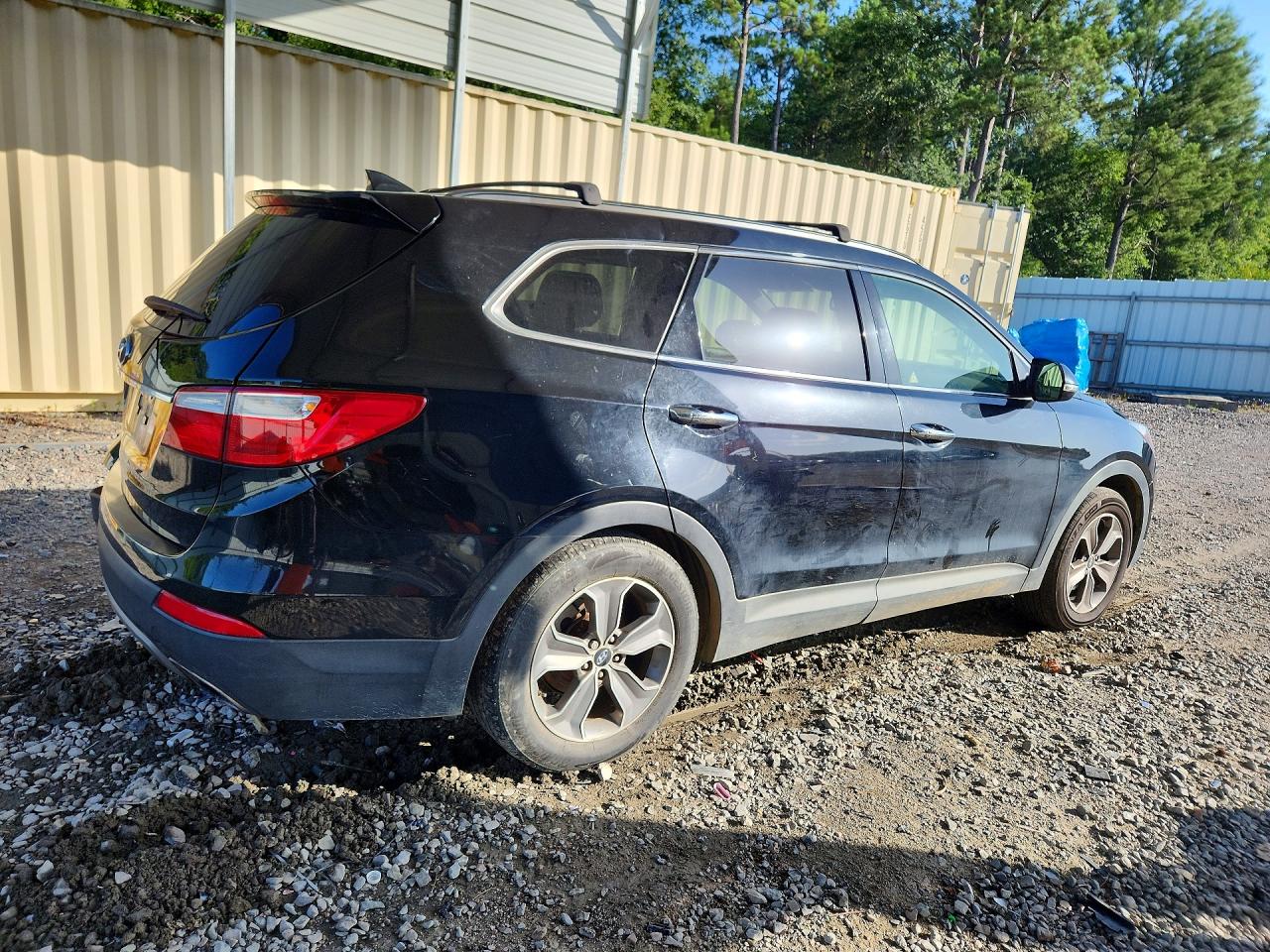 2014 Hyundai Santa Fe Gls Black vin: KM8SN4HFXEU056128