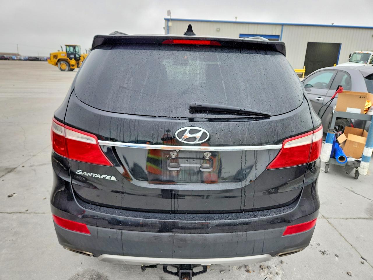 2014 Hyundai Santa Fe Gls Black vin: KM8SN4HFXEU086195