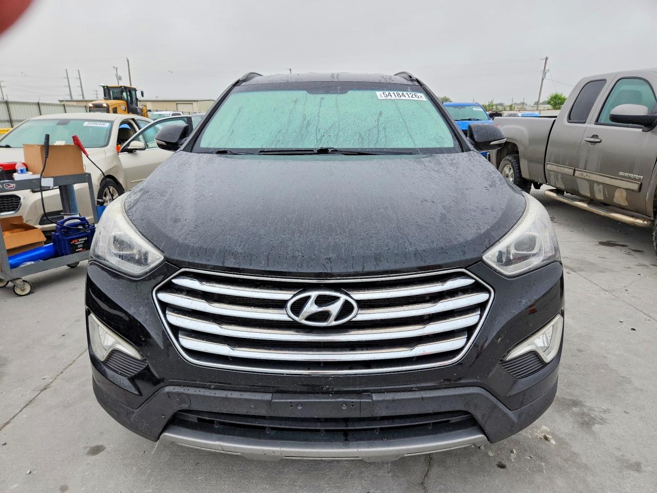 2014 Hyundai Santa Fe Gls Black vin: KM8SN4HFXEU086195