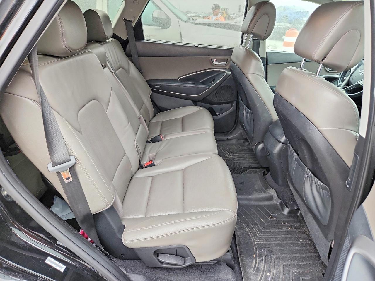 2014 Hyundai Santa Fe Gls Black vin: KM8SN4HFXEU086195
